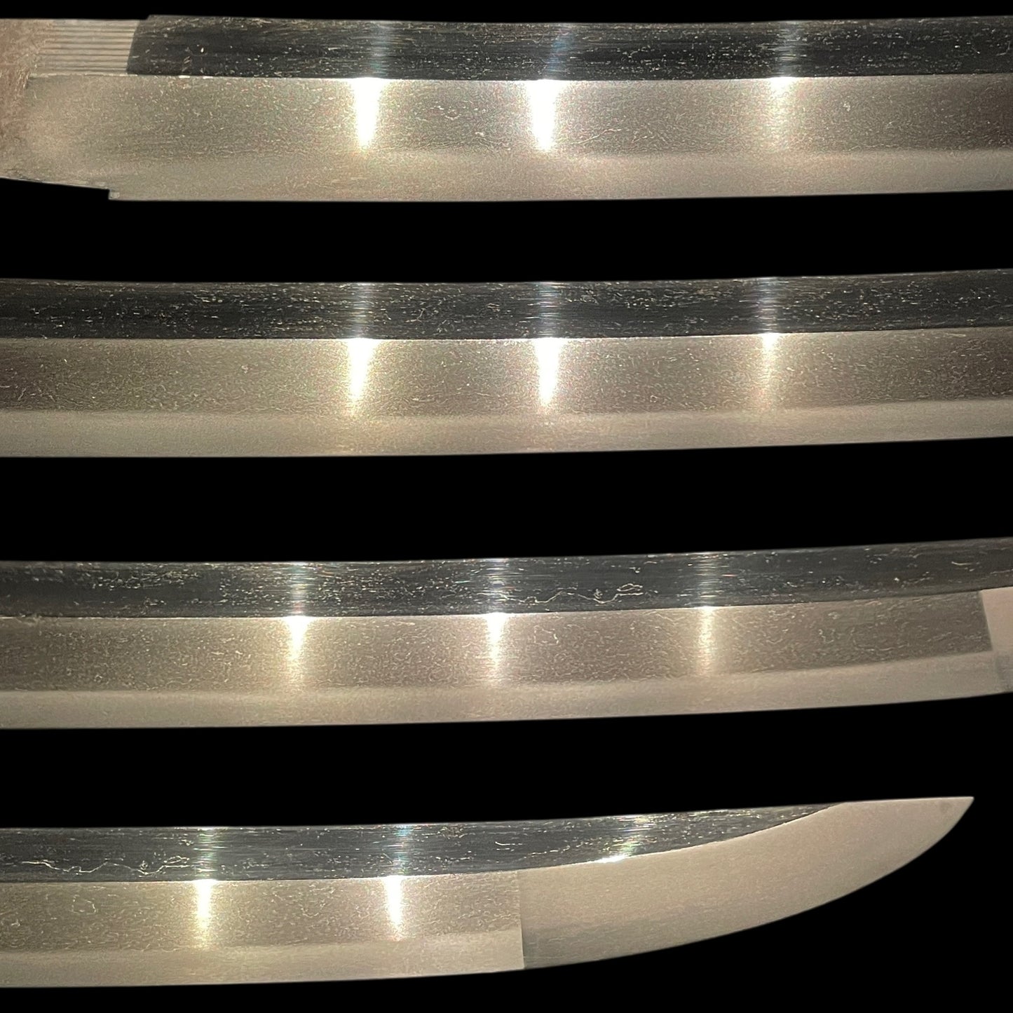 OOKISSAKI 大切先 Wakizashi, Kanenaga 兼長 signed, Wide Blade, Edo period
