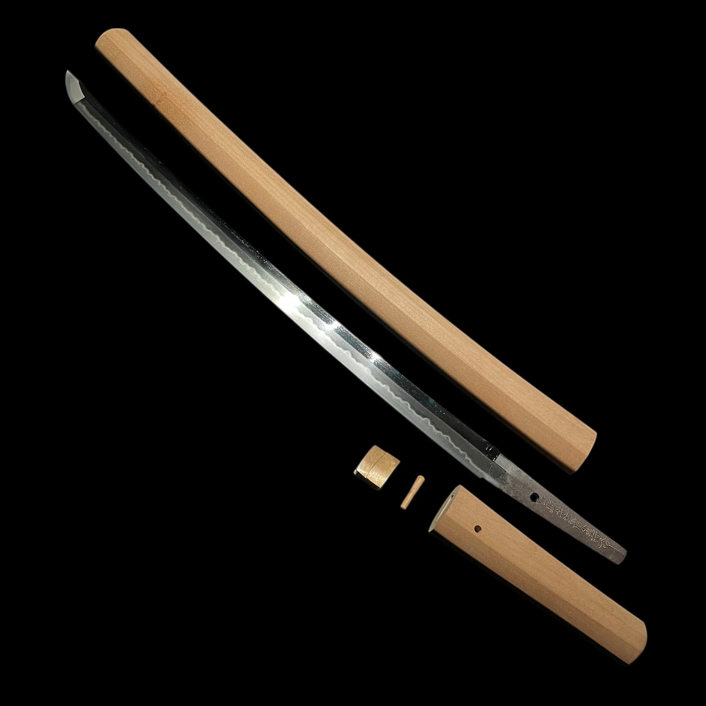 Kozukenokami Fujiwara Jumyo 上野守藤原壽命 signed Long Wakizashi, NBTHK Certificate