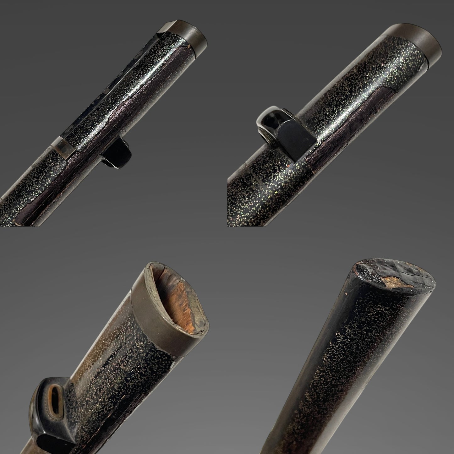 Samurai Fuchikashira 武者縁頭, Long Wakizashi, Suekoto 末古刀, Late Muromachi period