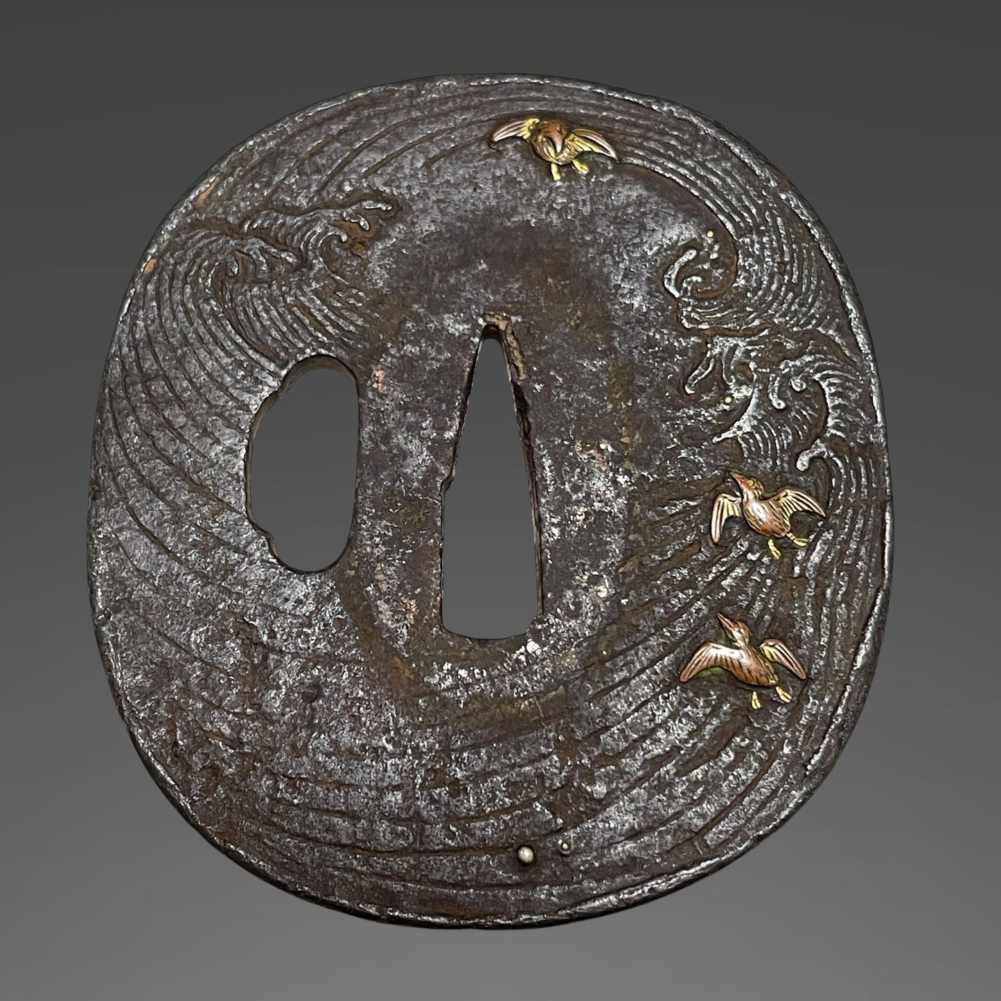 Kashu Kaneshige 加州兼重 Long and Heavy KATANA, Dragon Fuchikashira, Late Edo period