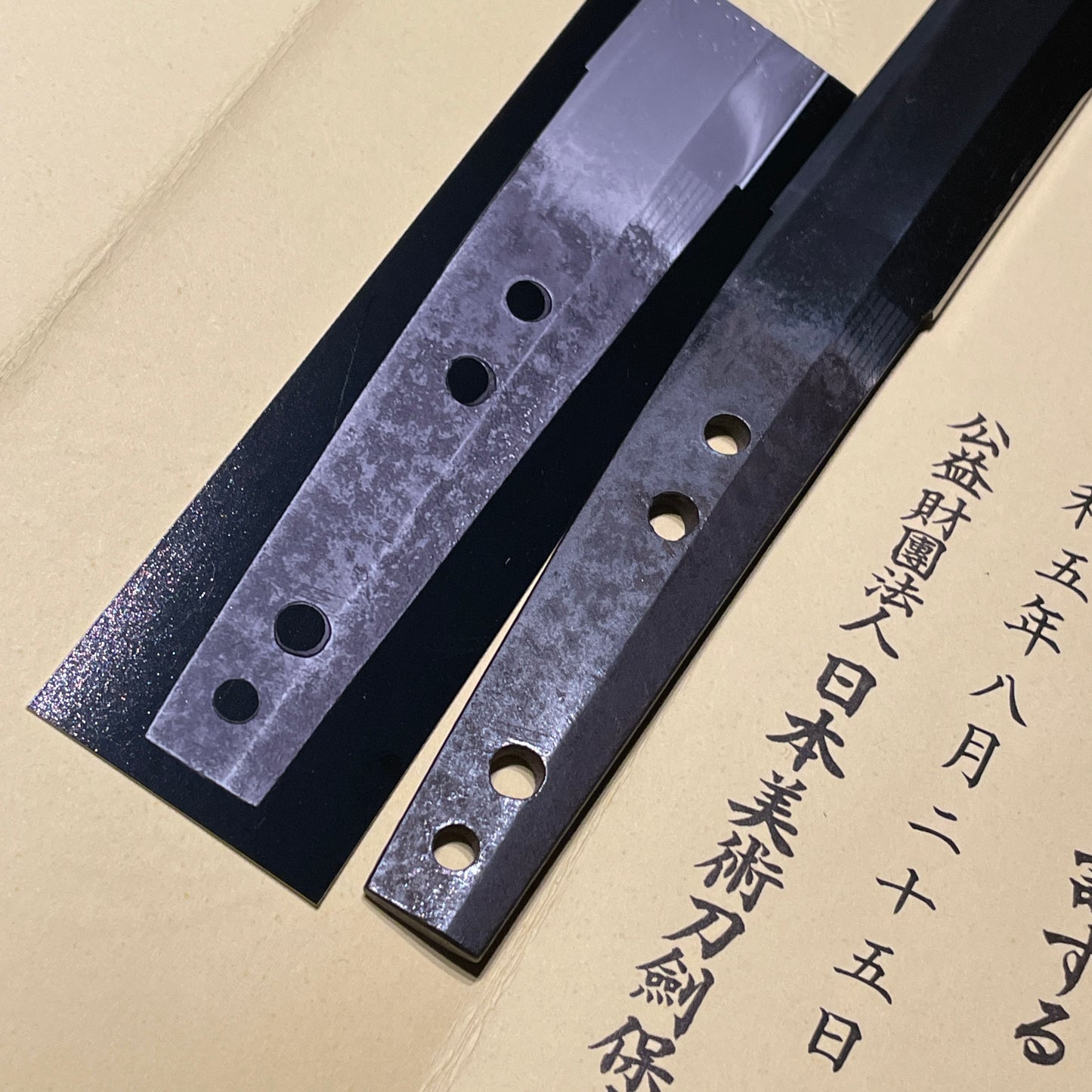 Chikushi Ryokai 筑紫了戒 Shobuzukuri WAKIZASHI 菖蒲造脇差, KOTO Muromachi period