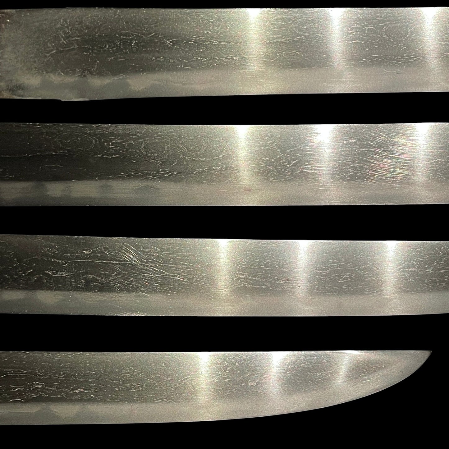 Byakudan-Nuri 白檀塗, Aikuchi Koshirae 合口拵, Tanbanokami Yoshimichi signed Kozuka and Warikogai