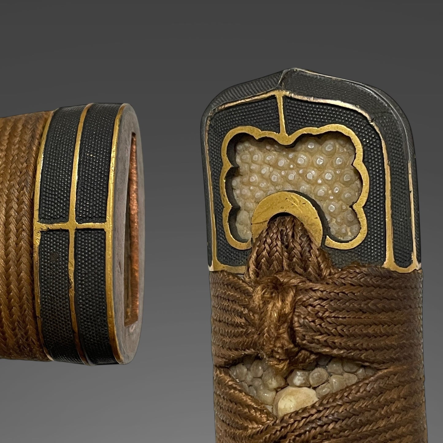 Handachi-Koshirae 半太刀拵, Sadatoshi 貞俊 signed Wakizashi, with Kozuka, Edo period
