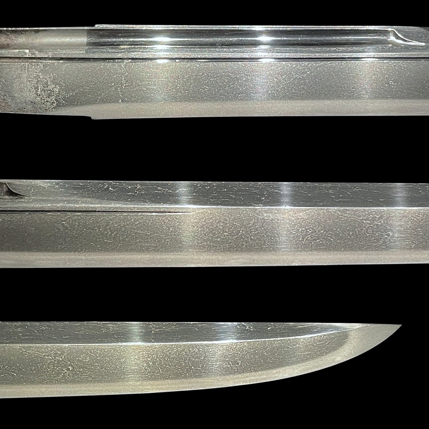 Kiyonori 清則 signed, Kanmuriotoshi 冠落 TANTO, with Kozuka Kogai,  NBTHK Certificate