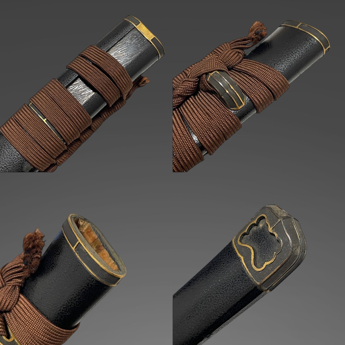 Handachi-Koshirae 半太刀拵, Sadatoshi 貞俊 signed Wakizashi, with Kozuka, Edo period