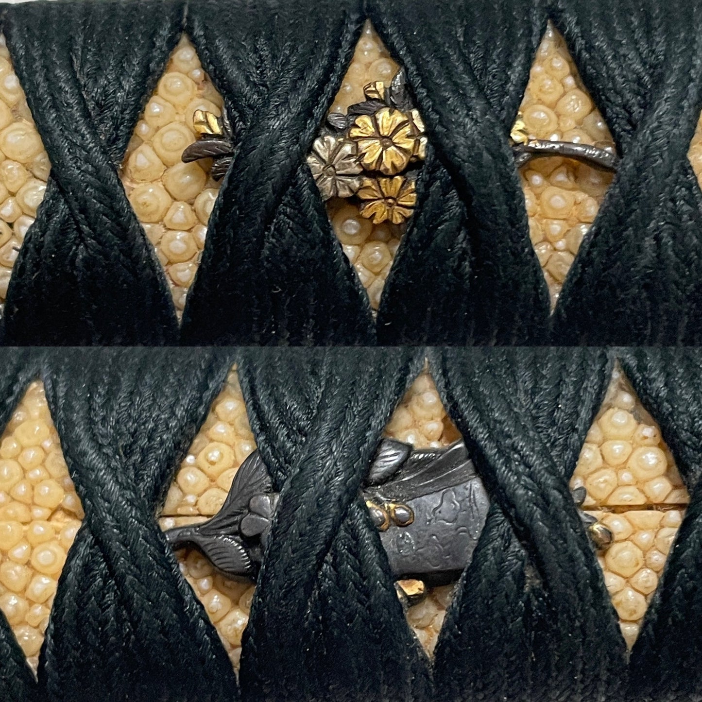 Dragon Tsuba, Shobuzukuri Wakizashi, Muromachi period mumei