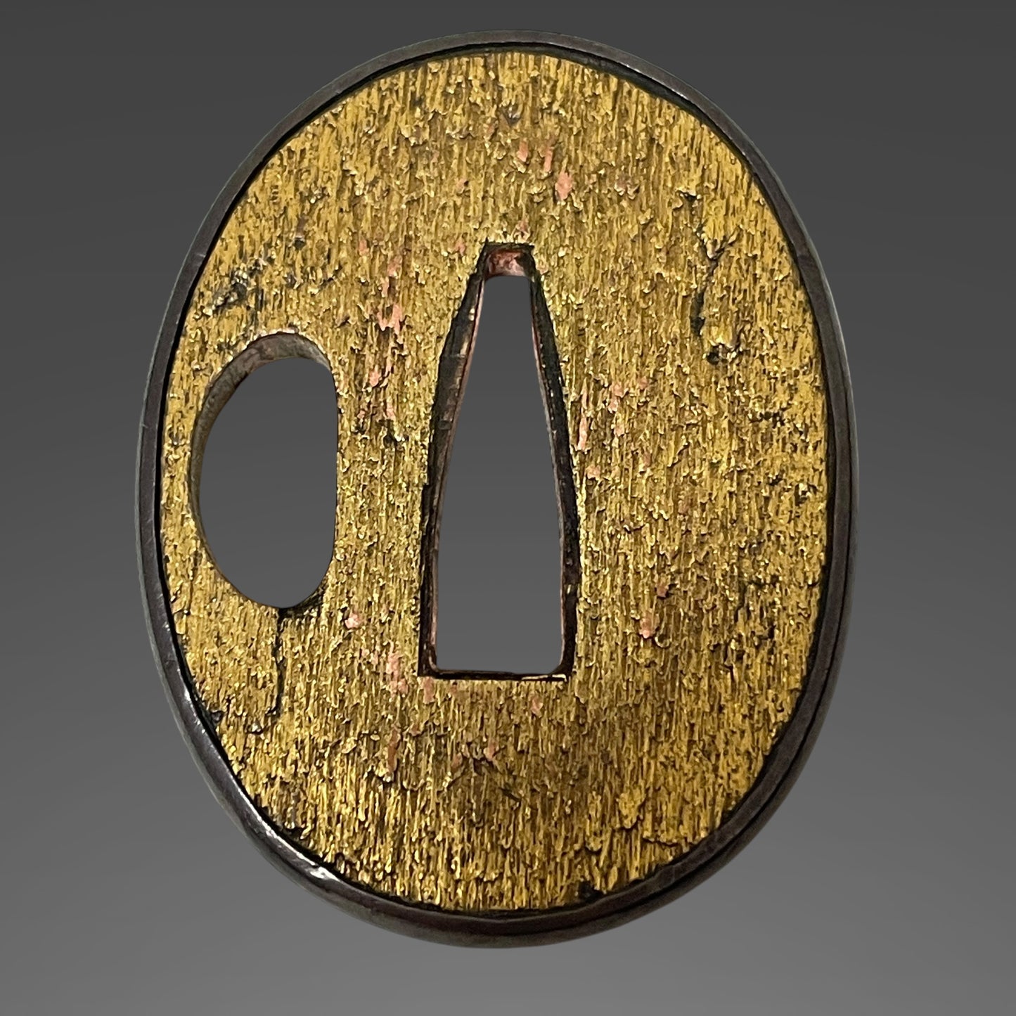 HITATSURA 皆焼 Wakizashi, Doi Shinryo 土肥真了 signed, Mantis Kozuka, Edo period