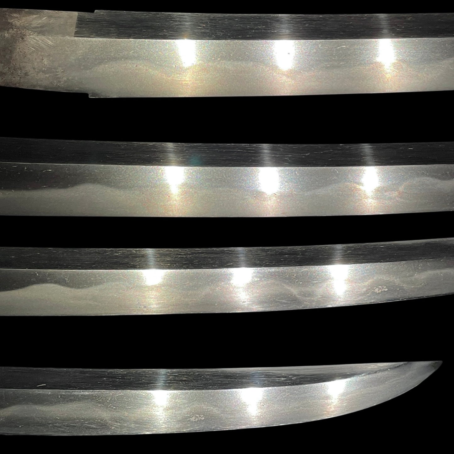 Shobuzukuri 菖蒲造り Wakizashi, Oonotare-Hamon, Edo period mumei