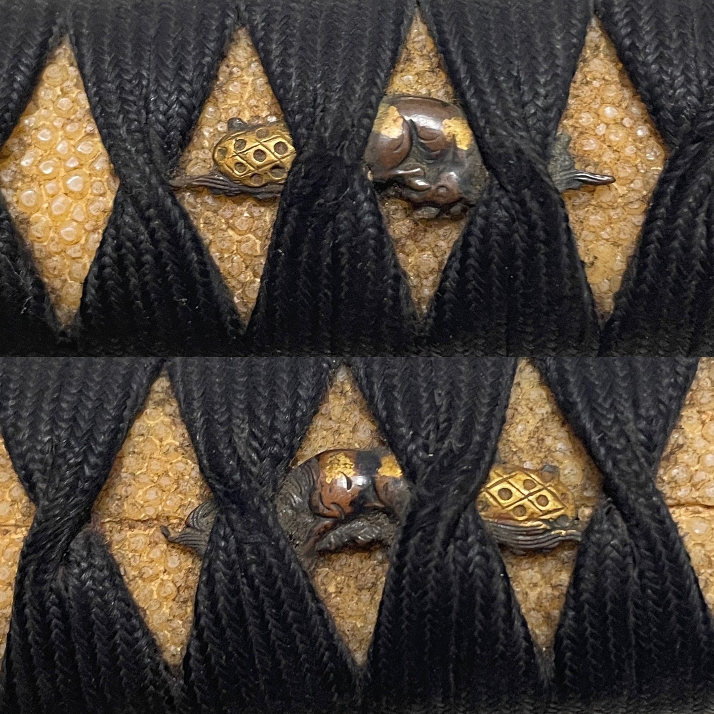 Sadamune 貞宗 signed Wakizashi, Dog Fuchikashira, Shakudo Kozuka, Edo period