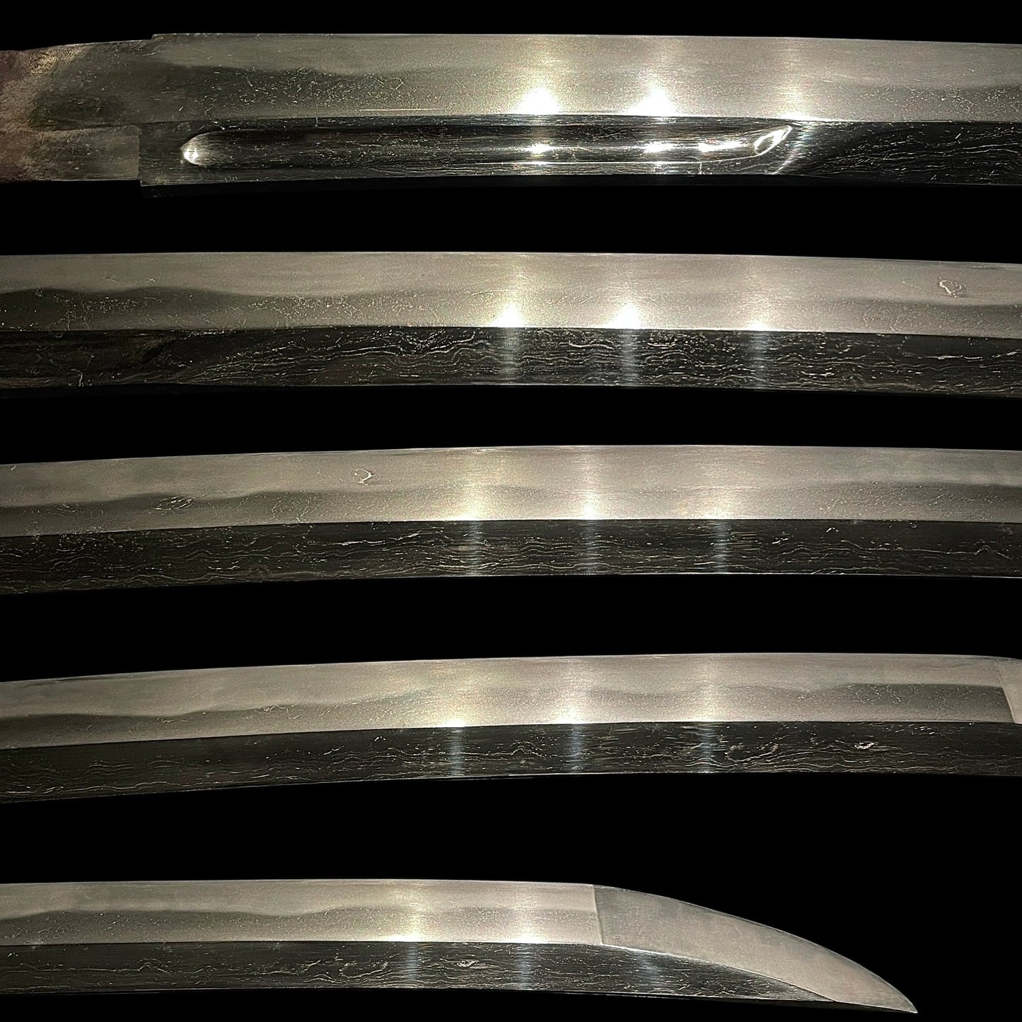 NAGAMAKI NAOSHI ZUKURI 長巻直造 Wakizashi, Ookissaki 大切先, Echizenkoku Kanetane 越前国兼植 signed