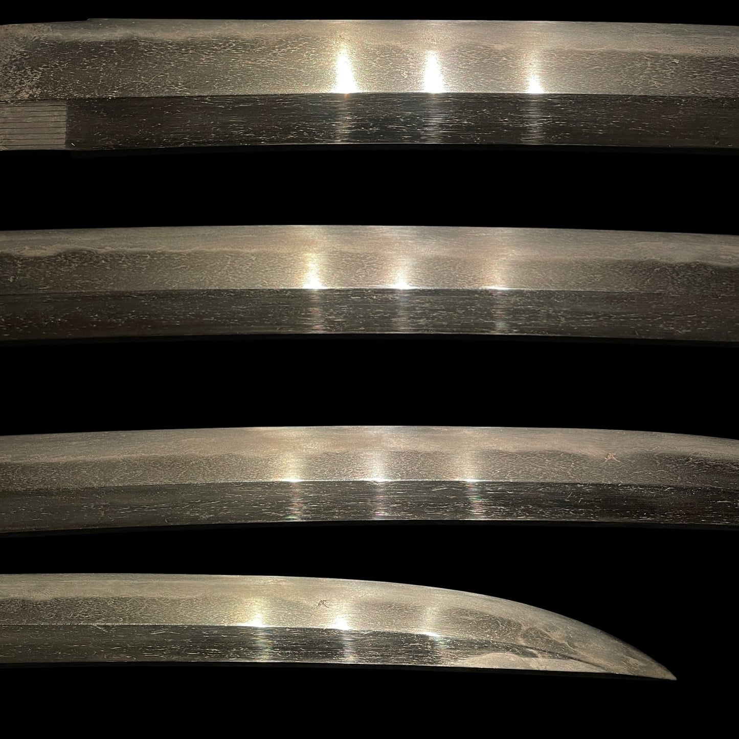 Naginata Naoshi Style Wakizashi, Iemasa 家正 signed, Wide Blade, Muromachi period
