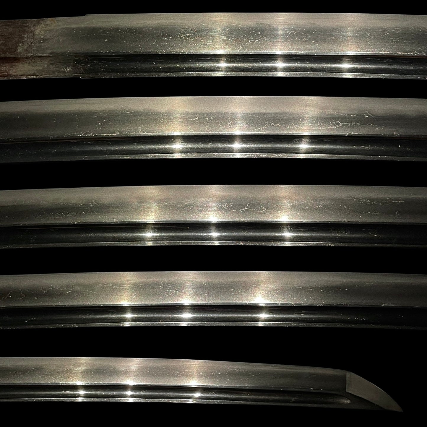 Takinobori 滝登り Tsuba KATANA, Bohi 棒樋, Muromachi period, Oosuriage mumei