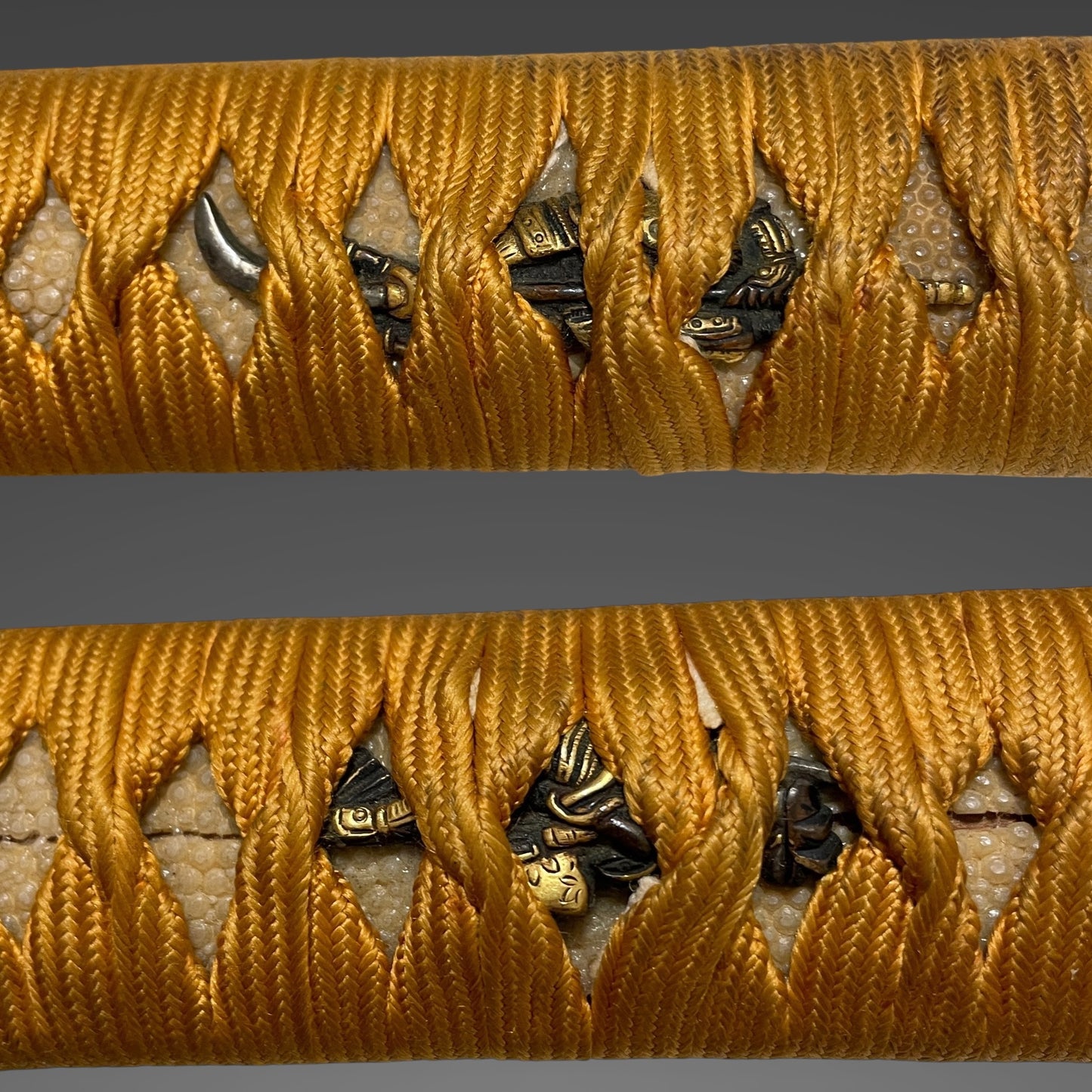 Dragon Tsuba Long KATANA, Late Edo period mumei, Bakumatsu era