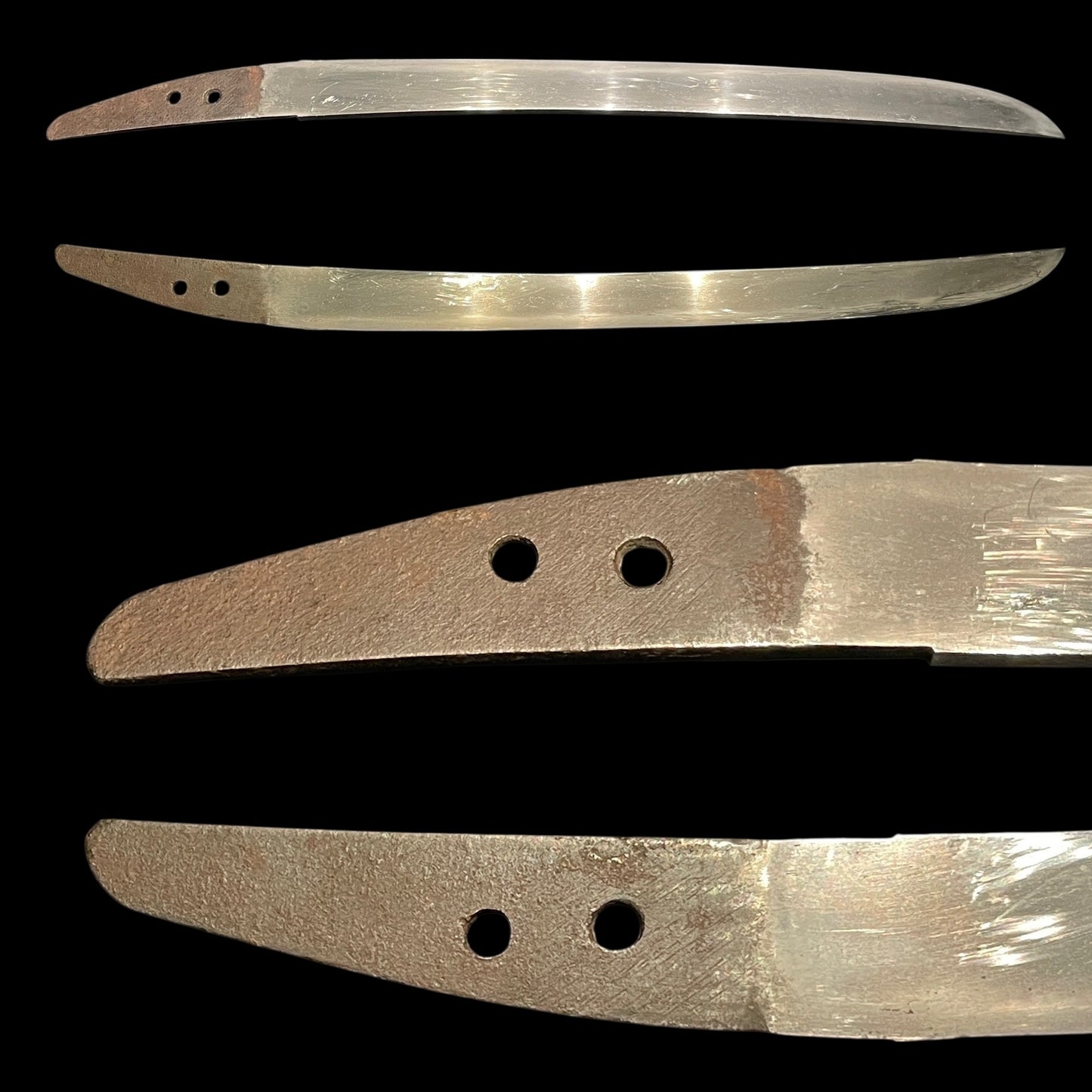 Hirazukuri Wakizashi, Noritsugu signed Fuchi, 鱮腹茎 Tanagobara-Nakago, with Kozuka