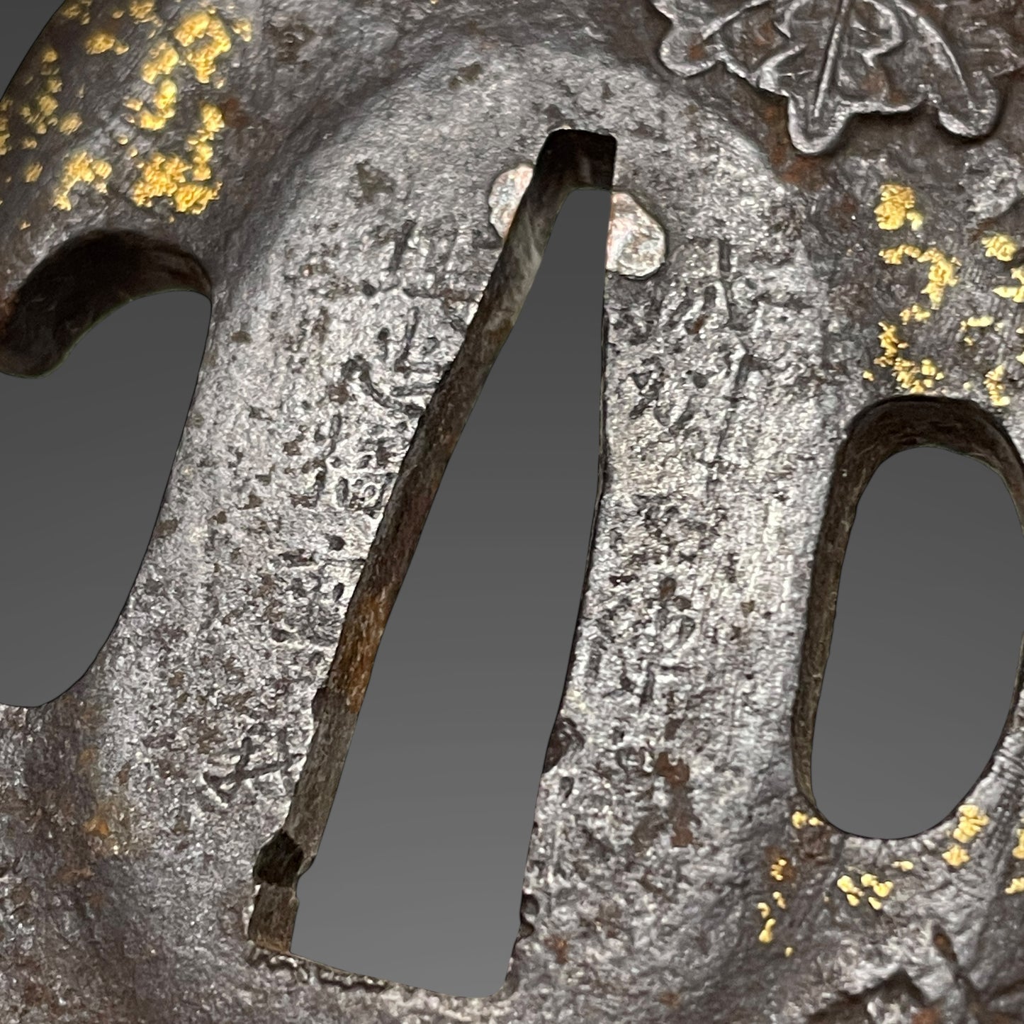 Naginata-Naoshi 薙刀直し Wakizashi, Signed Tsuba, Muromachi period mumei