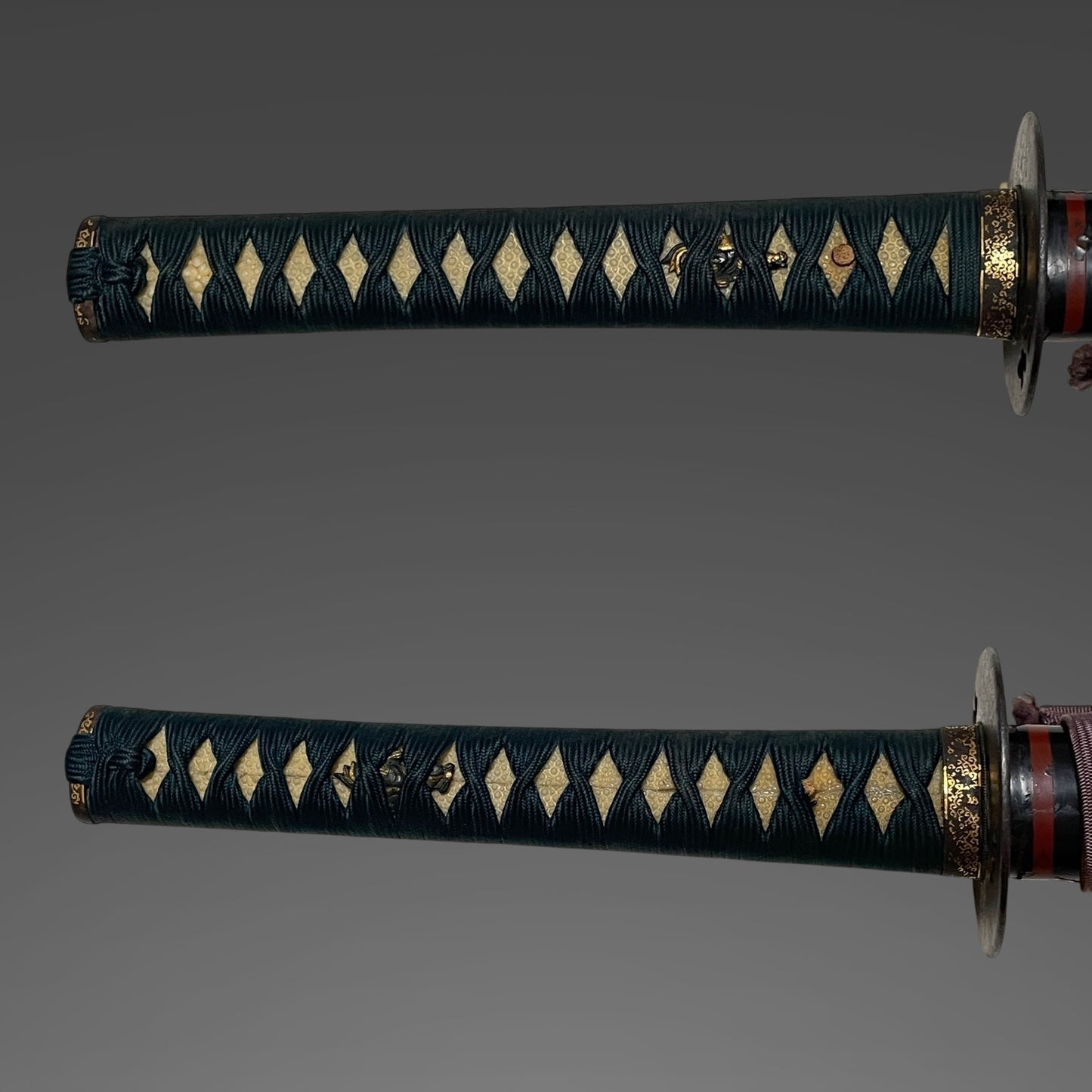Noshuju Kane 濃州住兼 signed Long KATANA, Fuemakisaya 笛巻鞘, Straight blade, Early Edo period