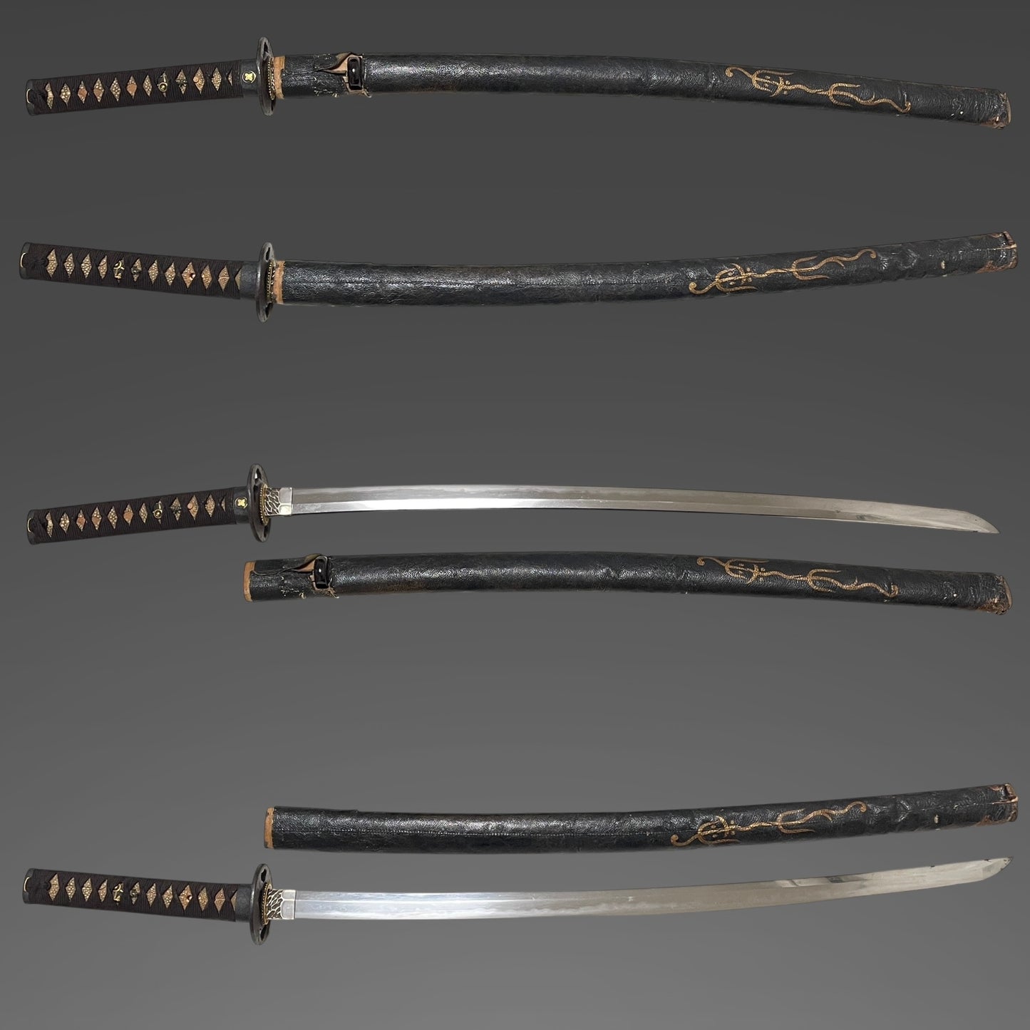 Kaneharu 兼春 KATANA, Family crest Fuchikashira, KOTO Muromachi period, NBTHK Certificate