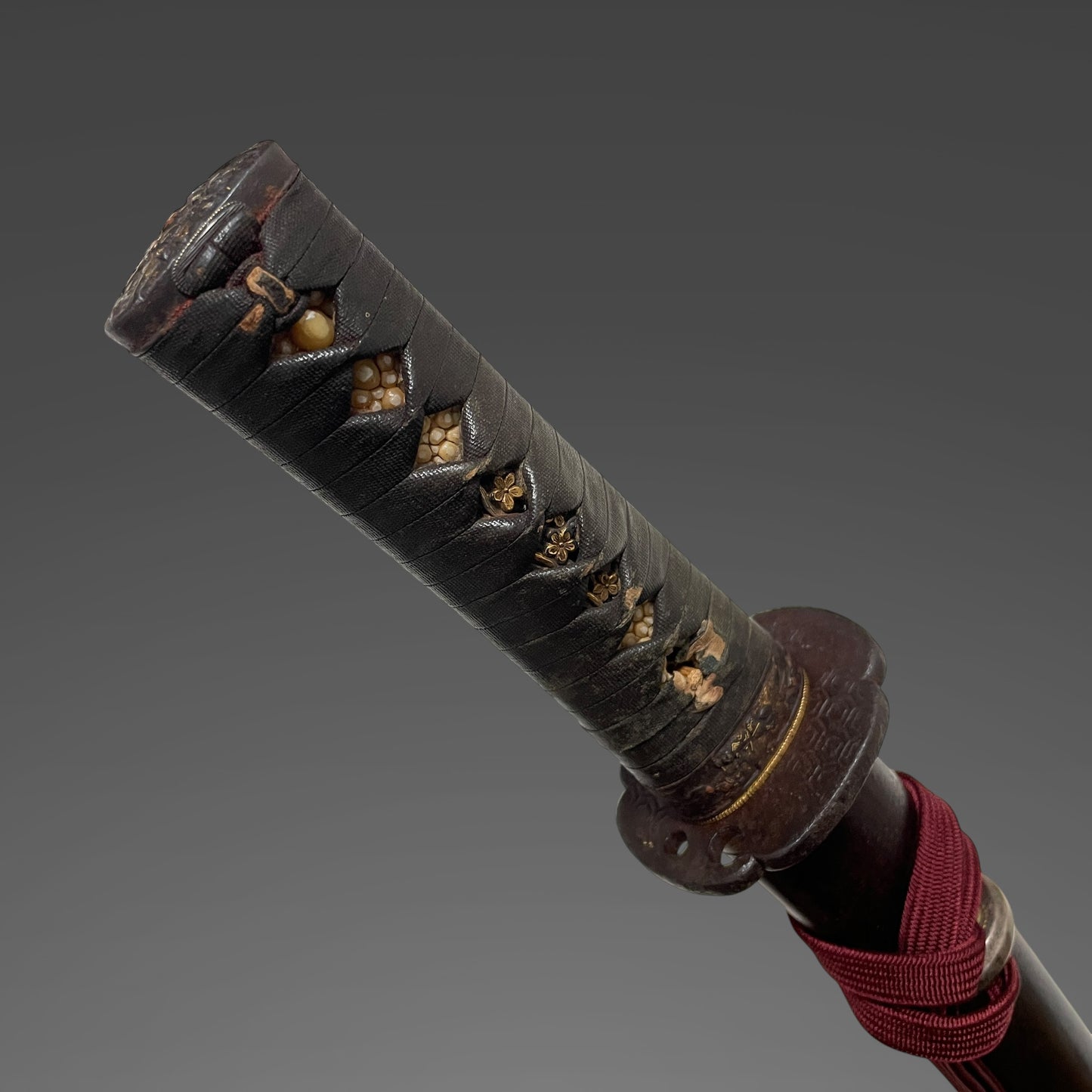 Yamatodaijo Fujiwara Masanori 大和大掾藤原正則 signed Wakizashi, Horse Kozuka, Edo period