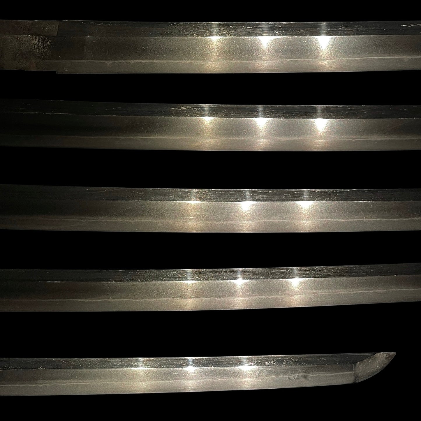 Minamoto Sae 源左衛 signed KATANA, Shakudo Myoga Menuki, Iron Fittings, Muromachi period