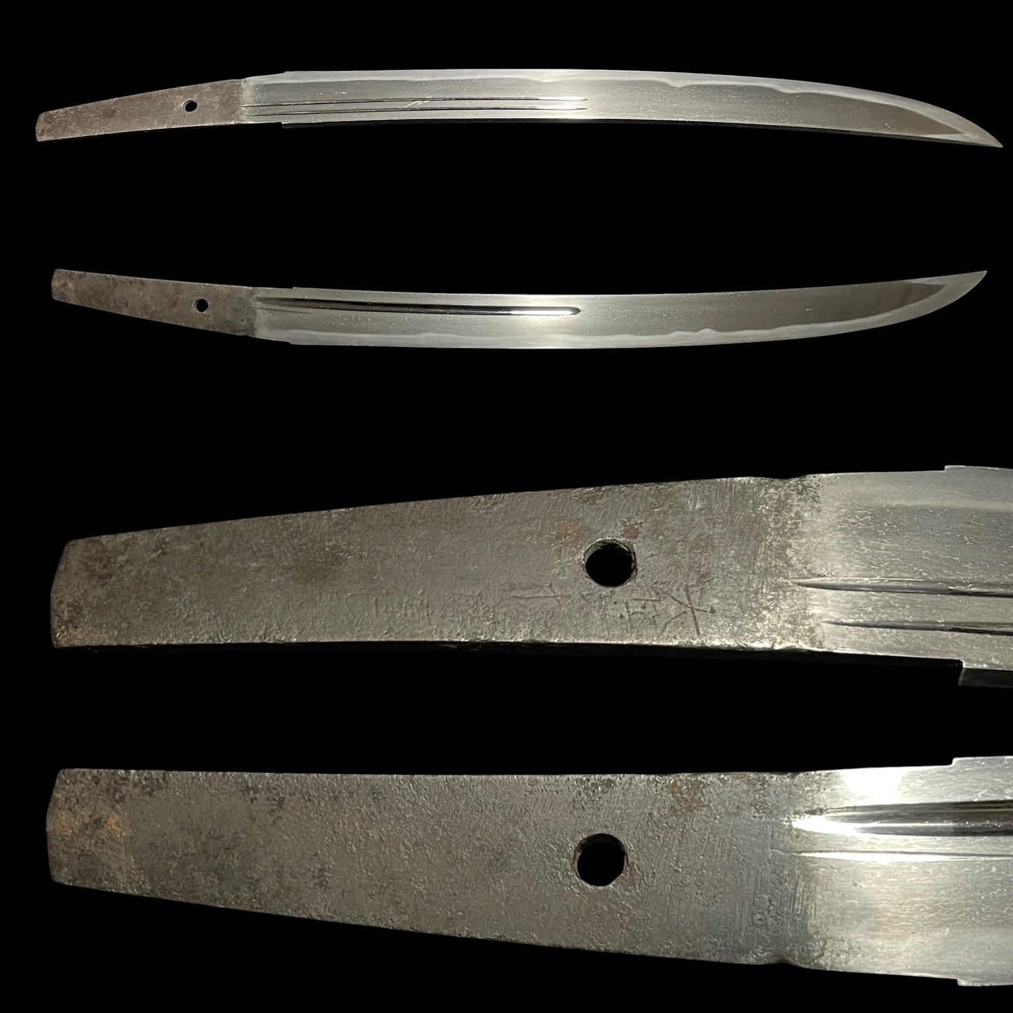 Yamatodaijo Fujiwara Masanori 大和大掾藤原正則 signed Wakizashi, Horse Kozuka, Edo period