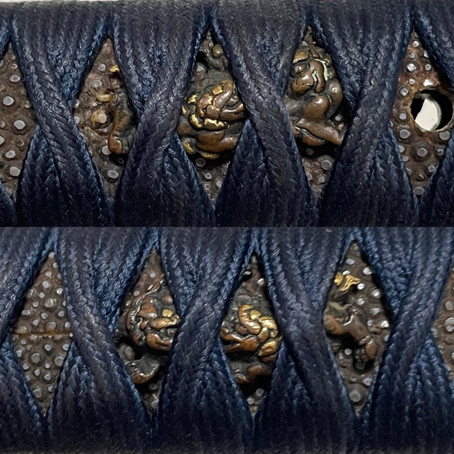 Amazing Hamon, Straight Ninja Style Wakizashi, Shinobigatana 忍刀, Edo period mumei