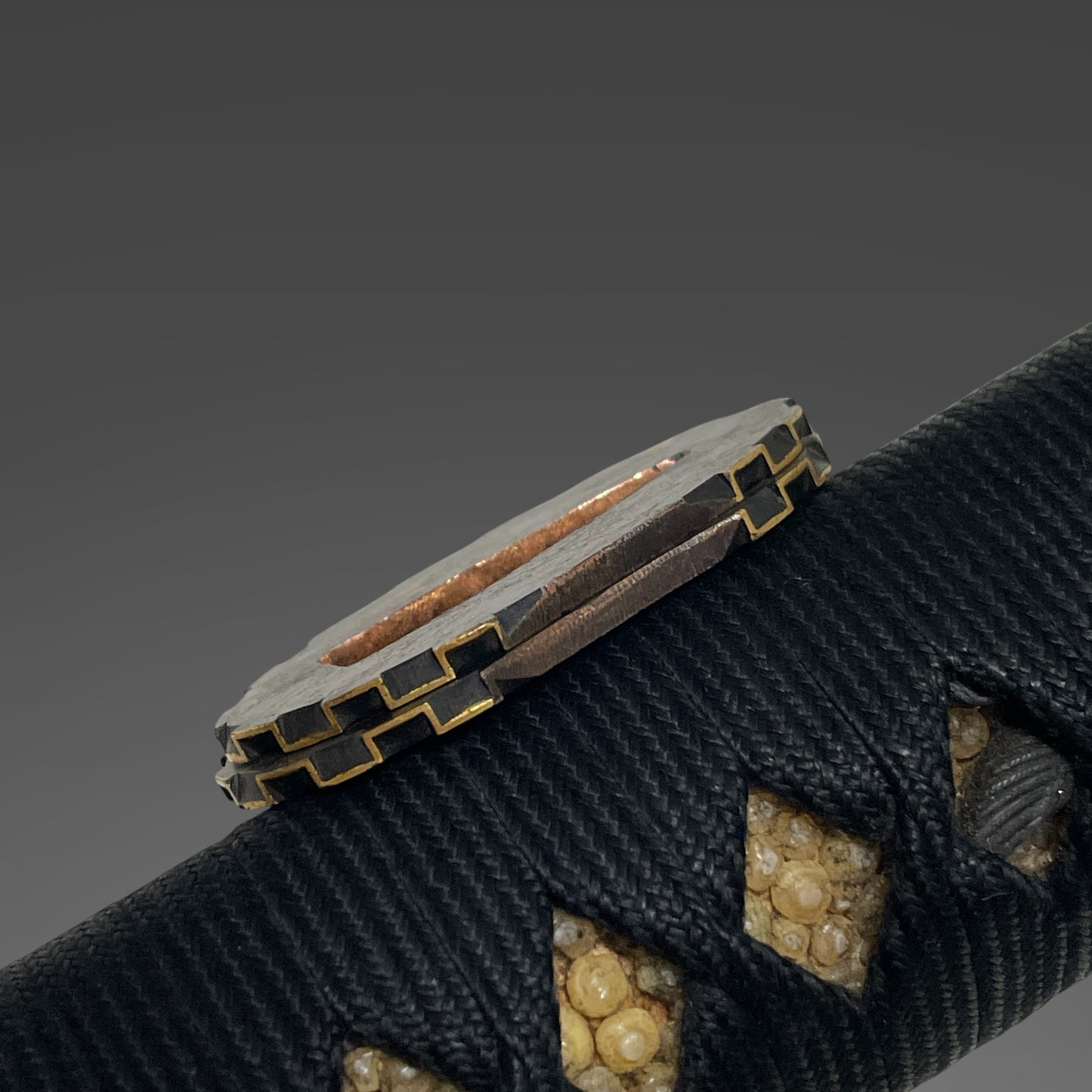 Nioh Kiyonaga 二王清長 signed Wakizashi, 浦部貞義 Urabe Sadayoshi signed Crane Fuchi