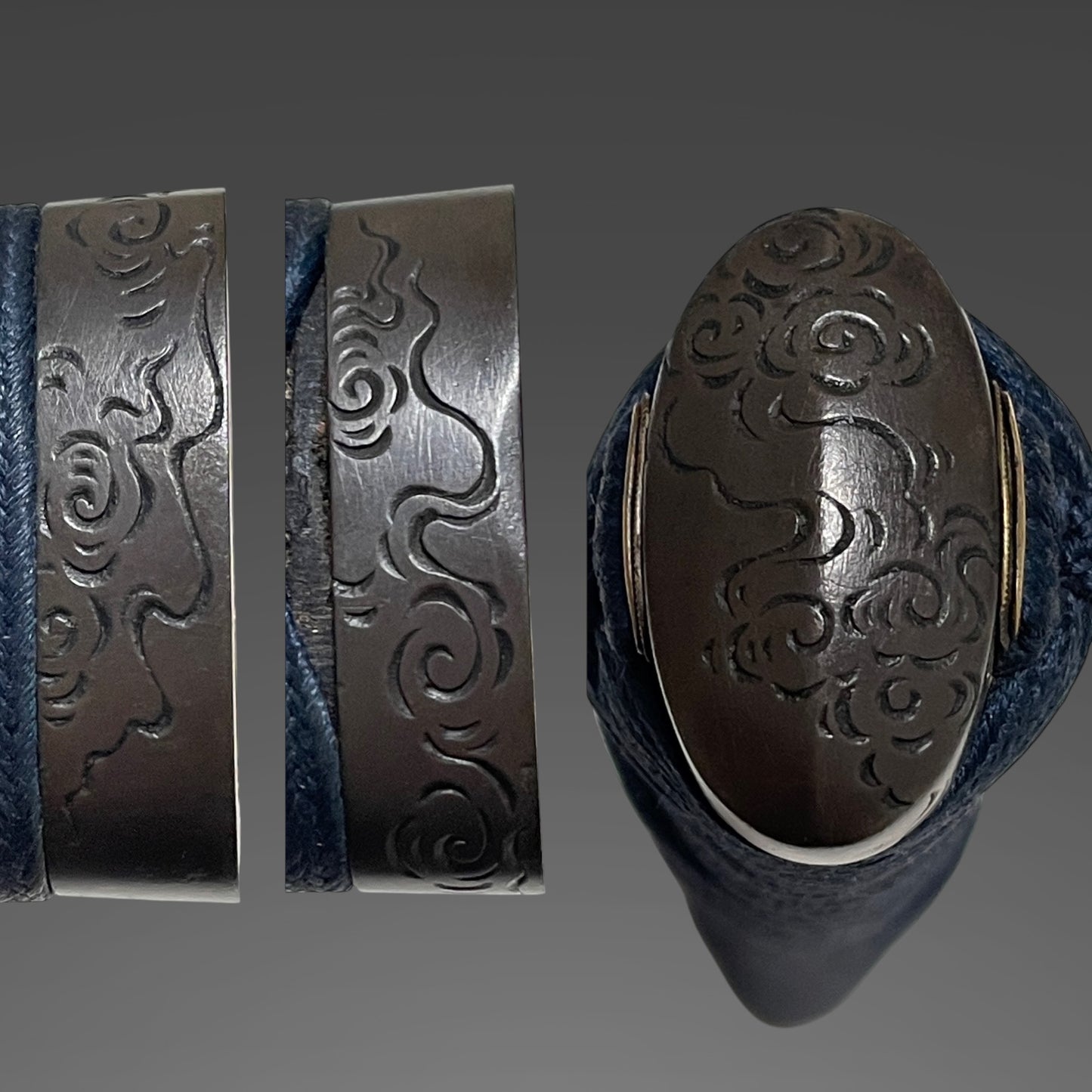 Amazing Hamon, Straight Ninja Style Wakizashi, Shinobigatana 忍刀, Edo period mumei