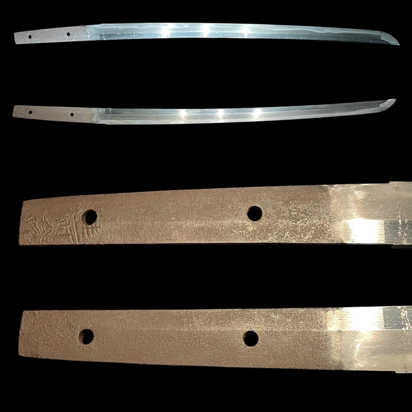 Jyumyo 壽命 signed Aikuchi Style Wakizashi, with Shirasaya, Edo period