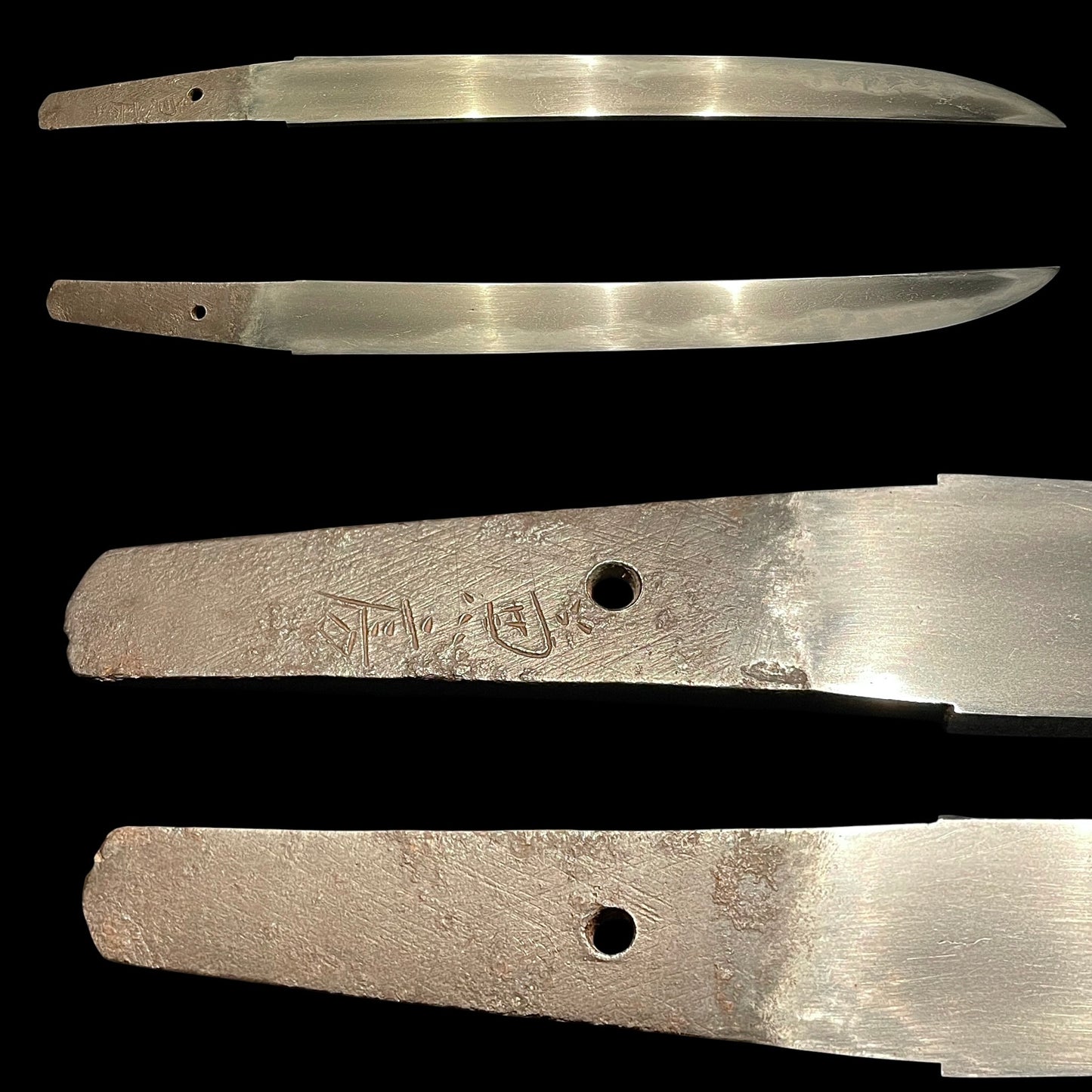 Kanefusa 兼房 signed TANTO, Shakudo Kozuka, Muromachi period, NBTHK Certificate