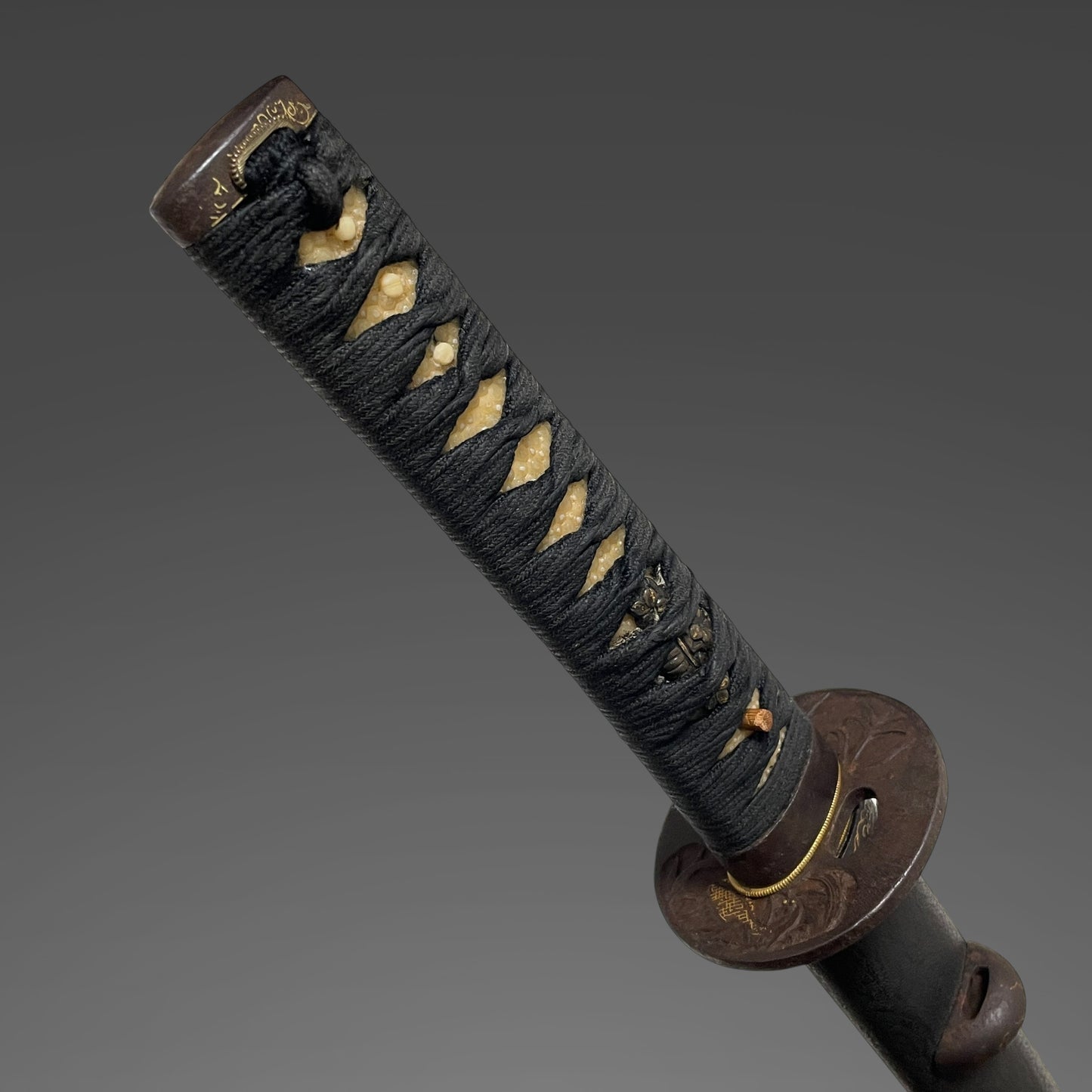 Toppei Koshirae 突兵拵 Long Wakizashi, Mantis Tsuba 蟷螂鍔,  Bishuju Morimitsu 備州住守光 signed