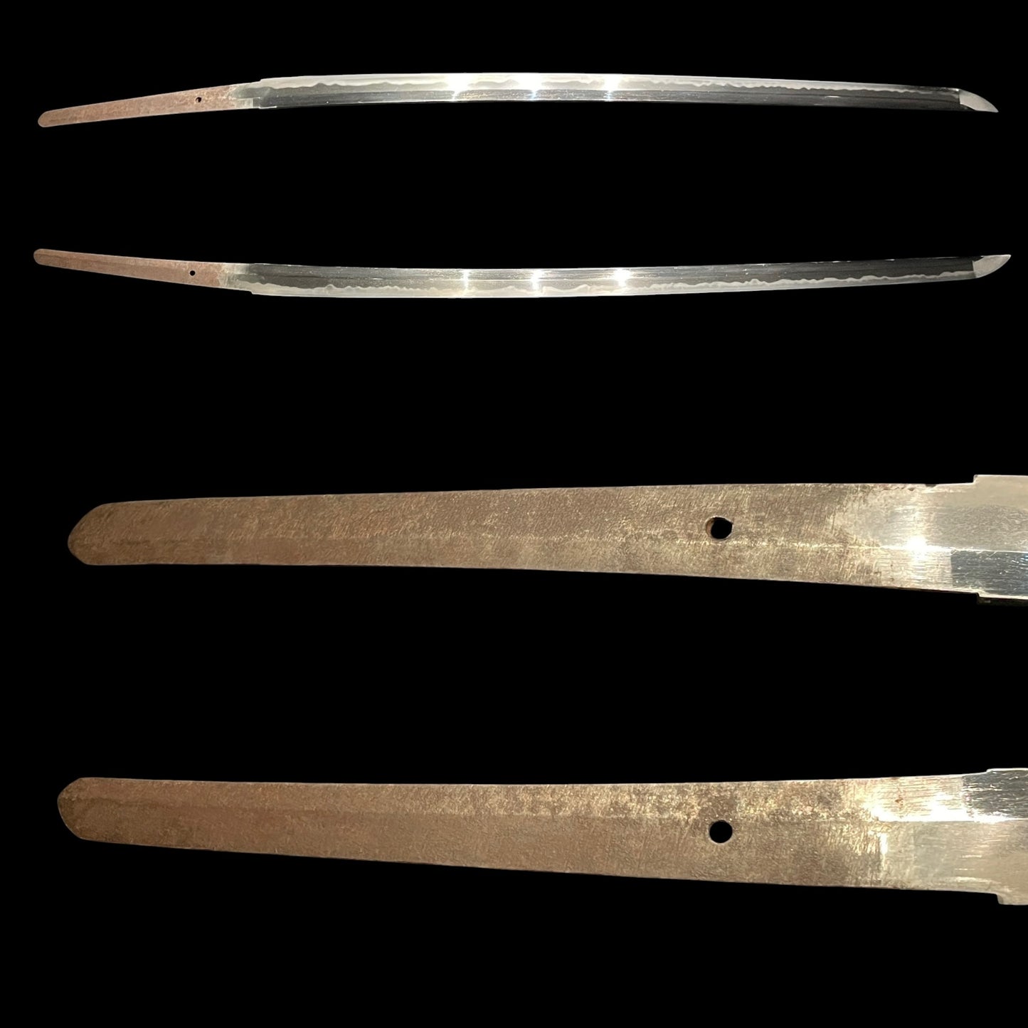 Dragon Tsuba Long KATANA, Late Edo period mumei, Bakumatsu era