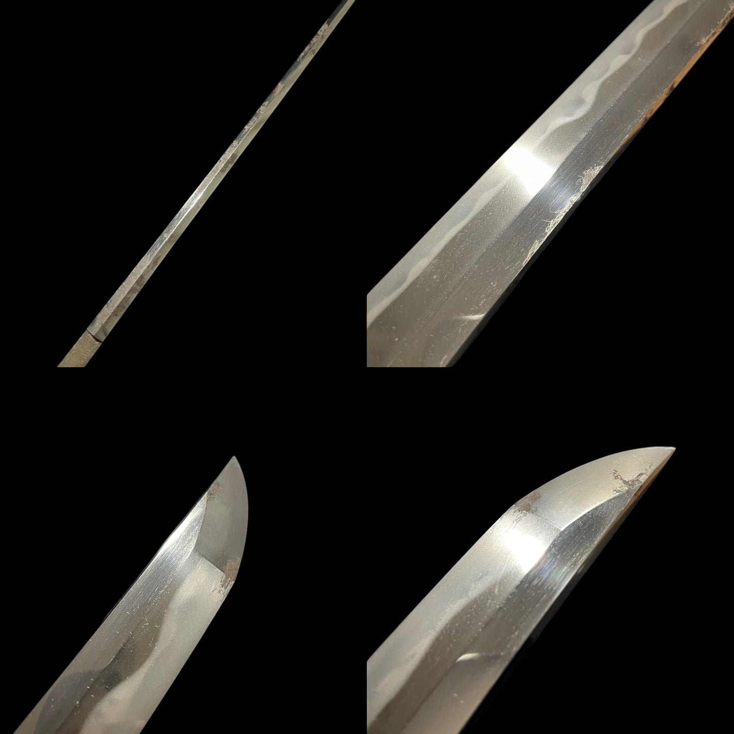 Noshuju Jumyo 濃州住寿命 signed Long Wakizashi, Straight blade, Edo period