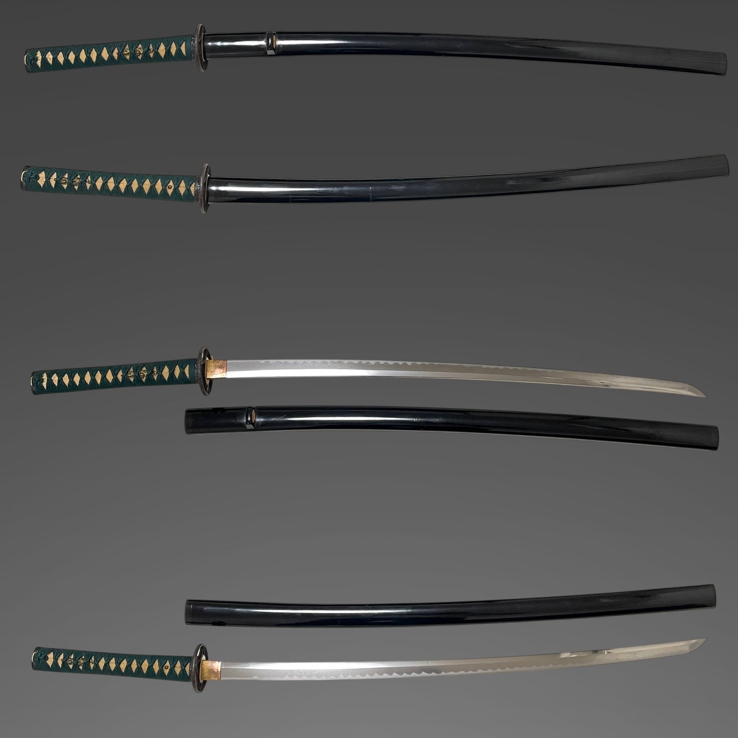 Dragon Fuchikashira KATANA, Sakakura Gonnoshin Terukane 坂倉言之進照包 signed, Itomaki Sukashi Tsuba