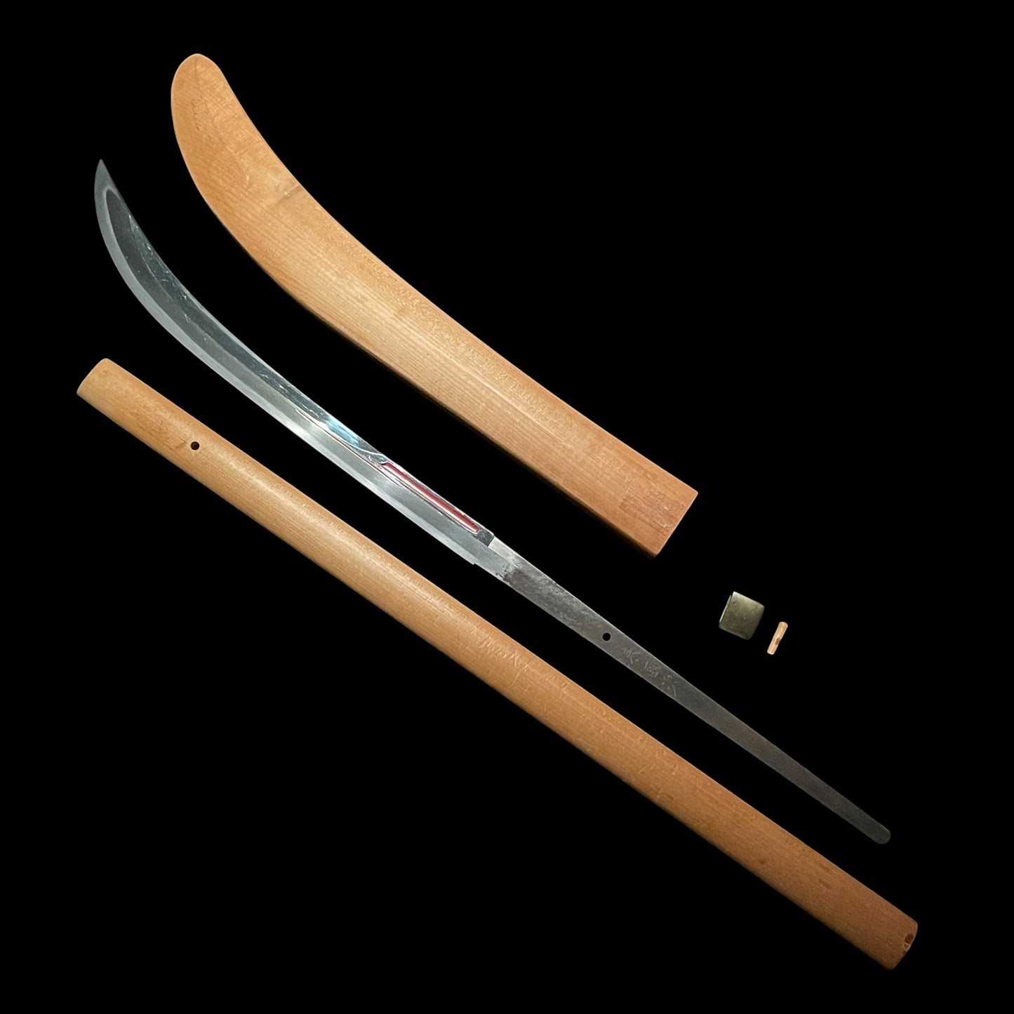 NAGINATA 薙刀 in Shirasaya, Rai Kunitsugu 来國次 signed
