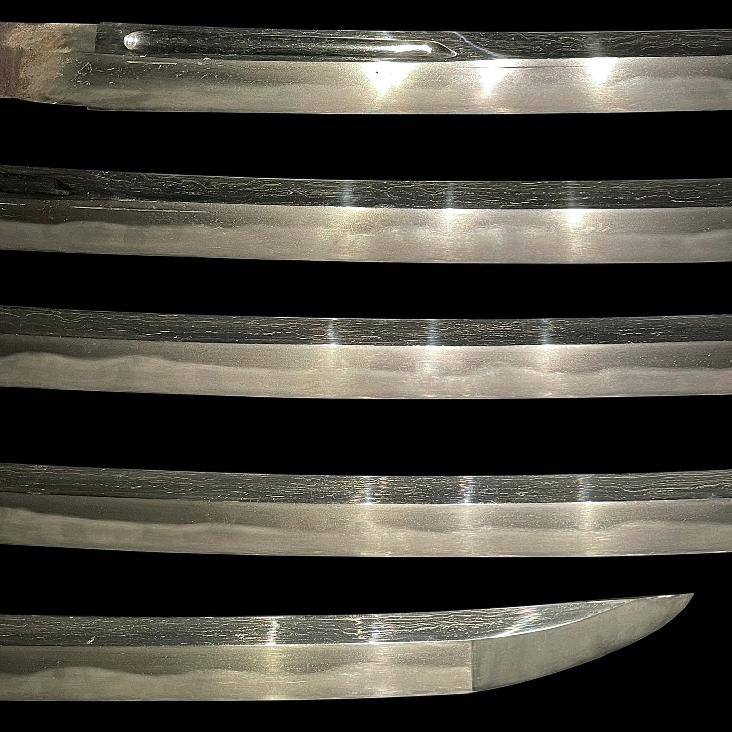 NAGAMAKI NAOSHI ZUKURI 長巻直造 Wakizashi, Ookissaki 大切先, Echizenkoku Kanetane 越前国兼植 signed