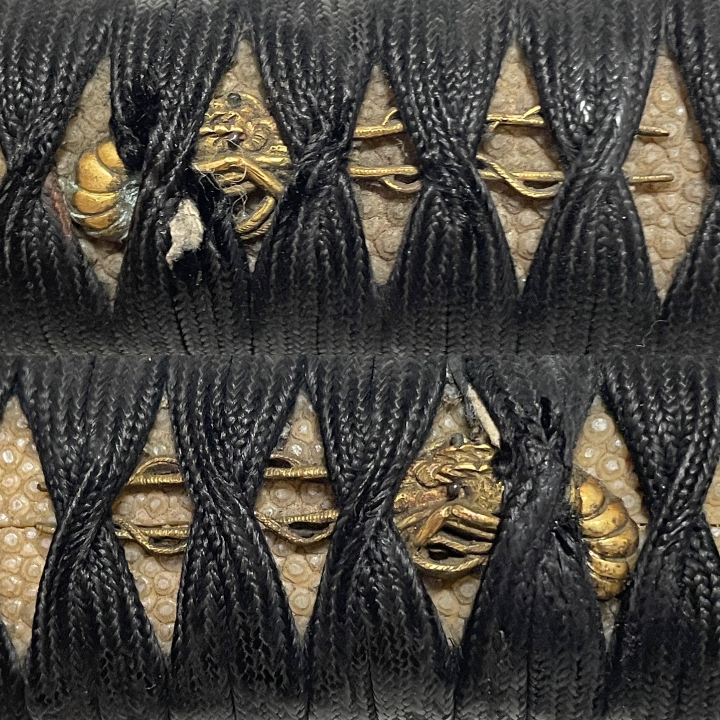 Dragon Fittings, Handachi Koshirae Waizashi, Echizenkoku Shimosaka 越前国下坂 signed