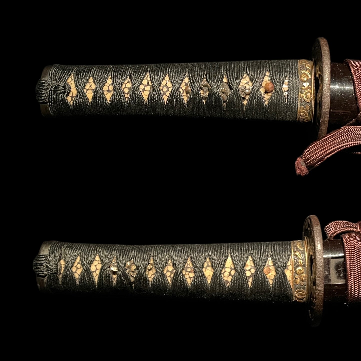 Mitsu 光 signed WAKIZASHI, 江州住宗典 signed Tsuba, Edo period