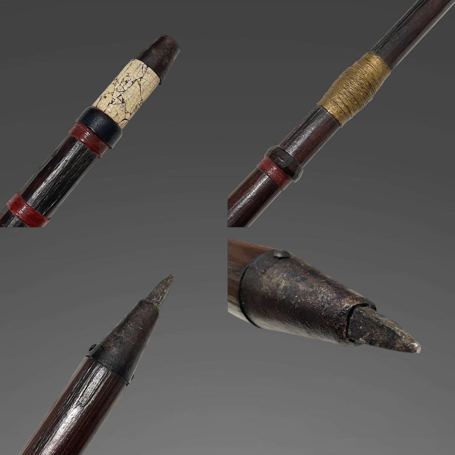 Tanbanokami Yoshimichi 丹波守吉道 signed YARI in Koshirae, Long shaft and Ishizuki, Early Edo