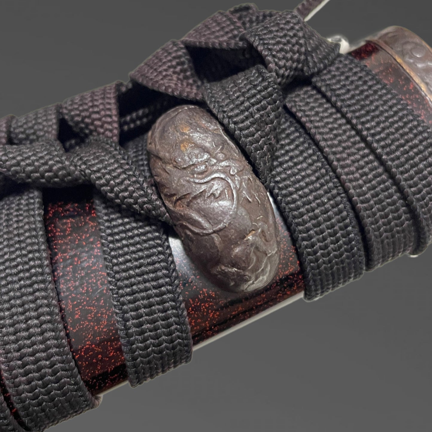 Dragon Fittings Unokubi TANTO, Moritsugu 守次 signed, with Kozuka, Late Edo period