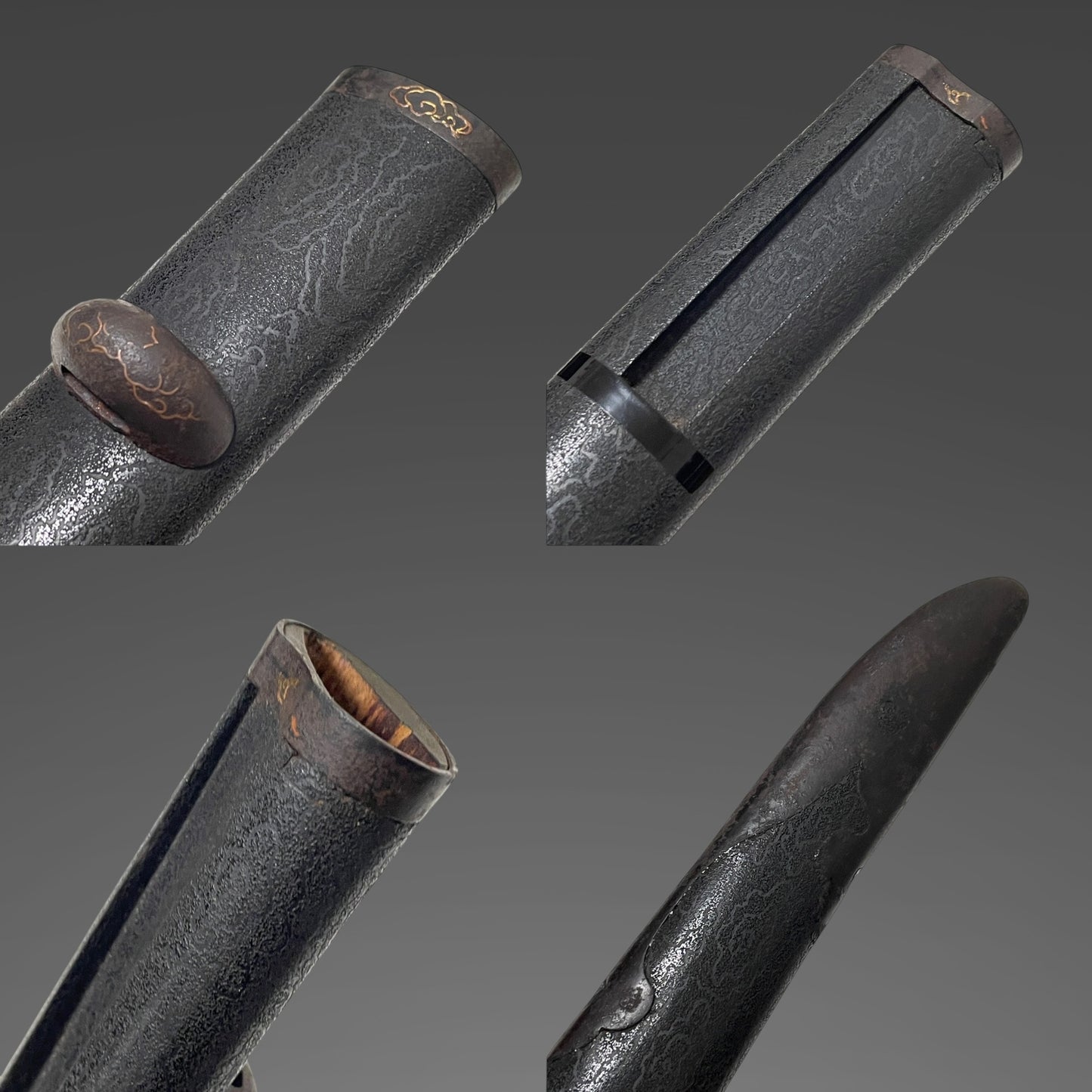 Toppei Koshirae 突兵拵 Long Wakizashi, Mantis Tsuba 蟷螂鍔,  Bishuju Morimitsu 備州住守光 signed