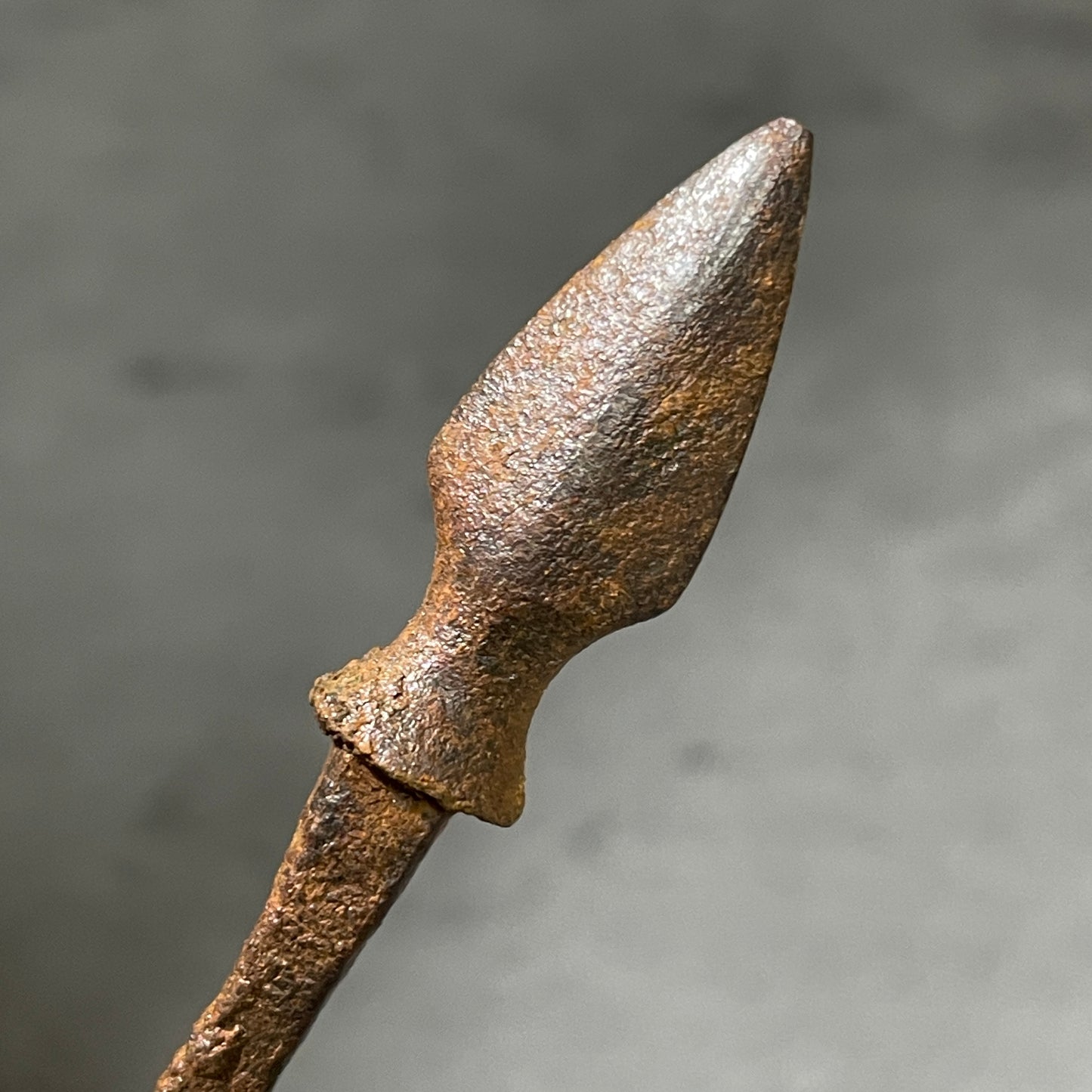 YAJIRI x 18 鏃 Samurai Arrowhead, Edo period, Iron back