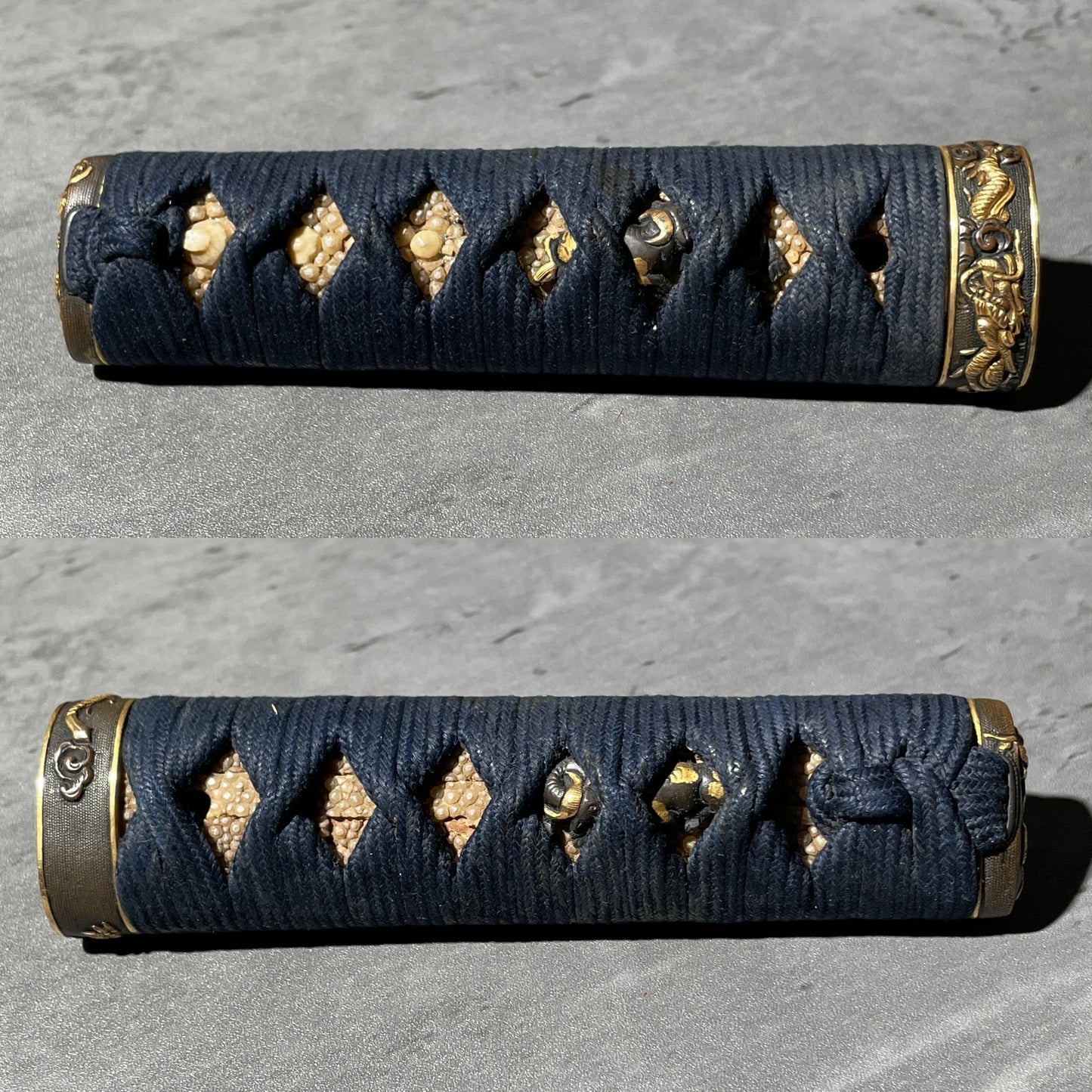 Dragon Fuchikashira, Tsuka Handle 柄前, Edo period