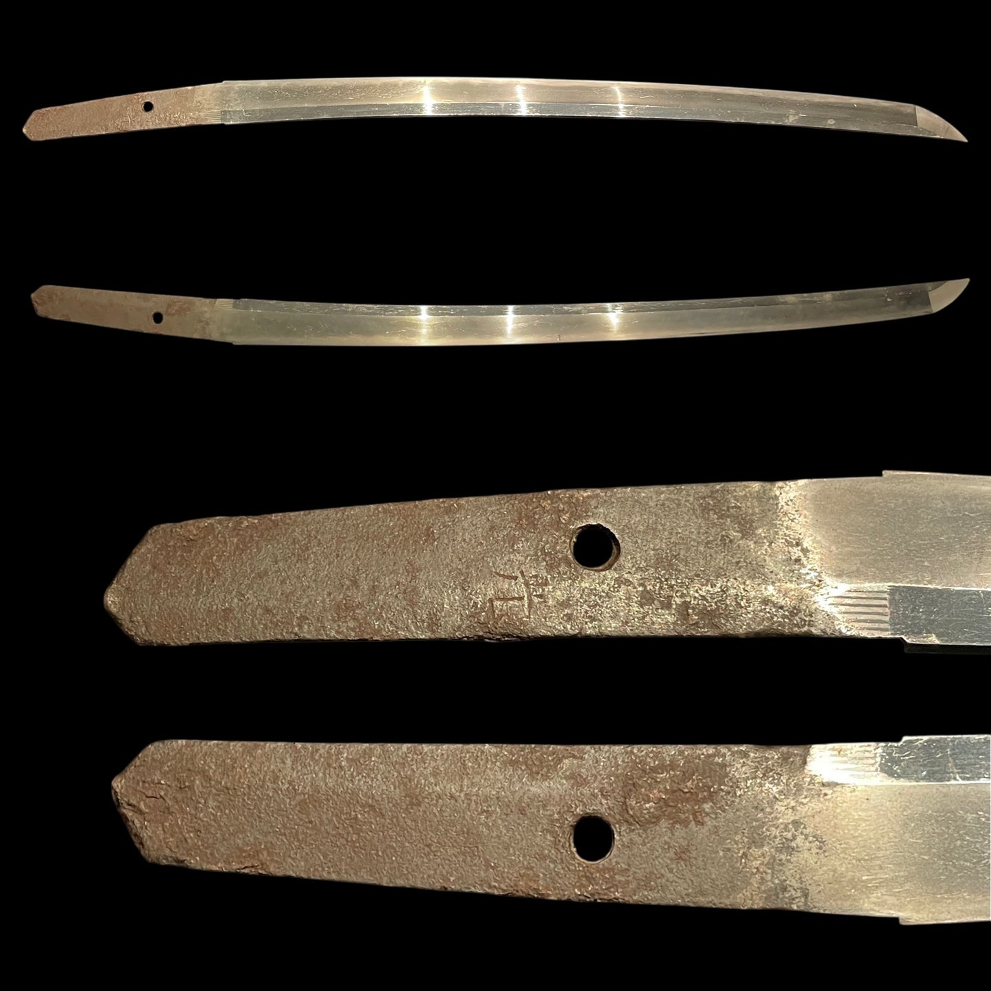 Mitsu 光 signed WAKIZASHI, 江州住宗典 signed Tsuba, Edo period