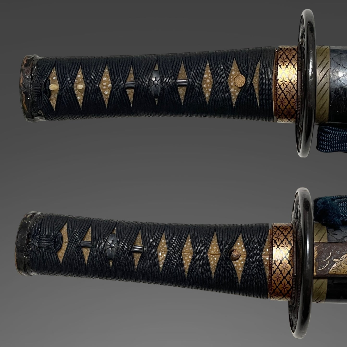 Omeshi-Koshirae お召拵え Wakizashi, Bishuosafune Sukemitsu February 1471 signed, Muromachi period