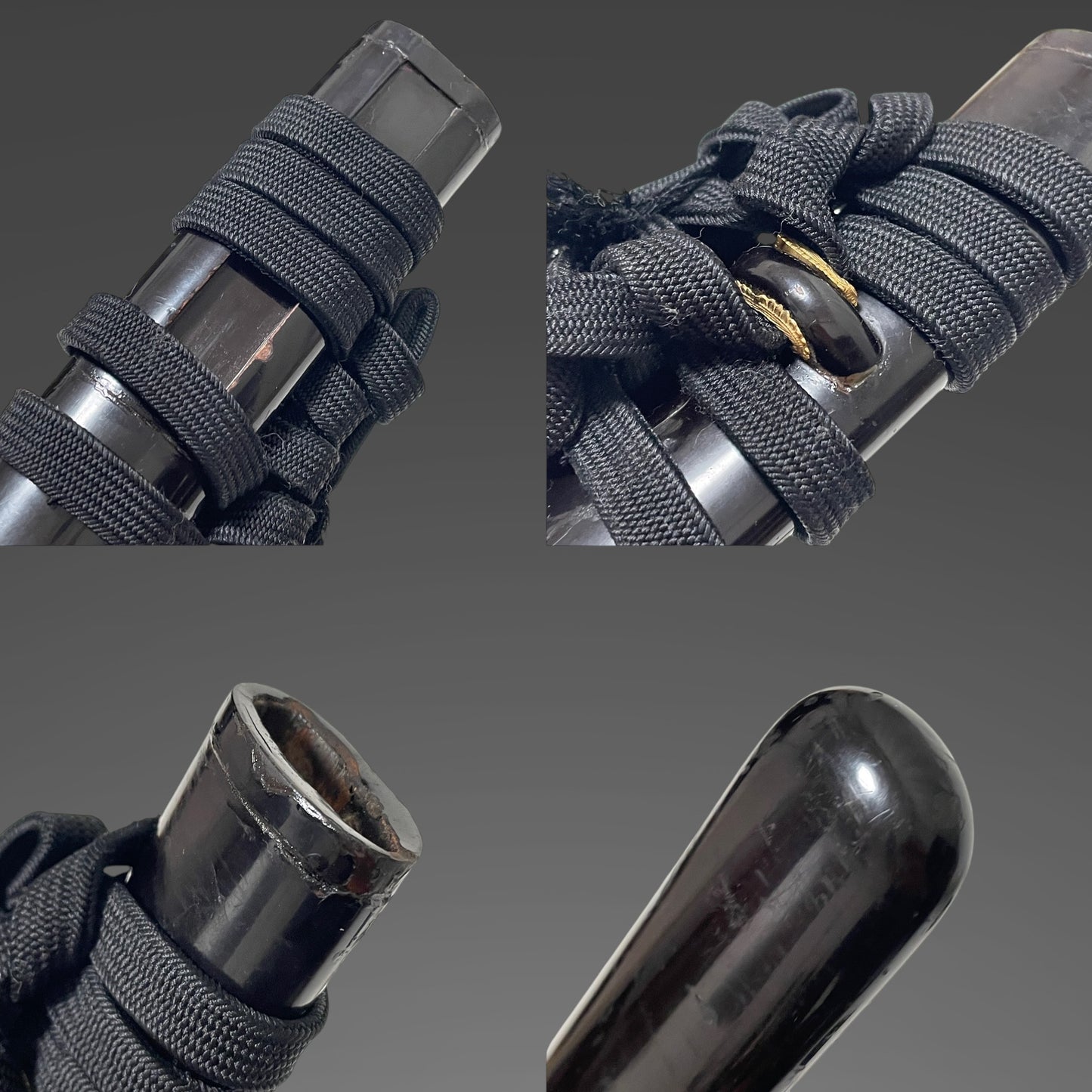 Dragon Tsuba, Shobuzukuri Wakizashi, Muromachi period mumei