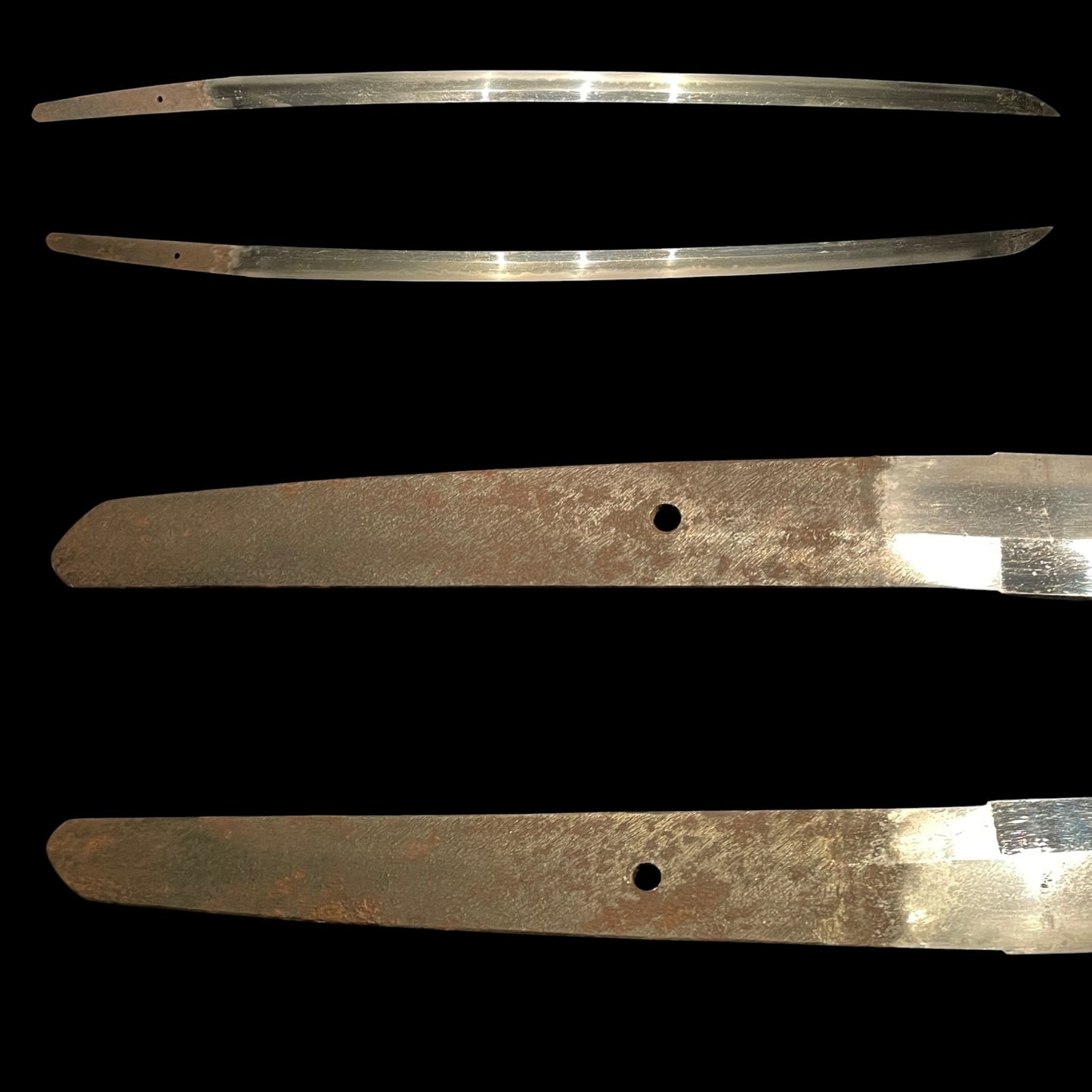 Dragon Fuchikashira KATANA, Raimon Tsuba 雷紋鍔, Edo period mumei