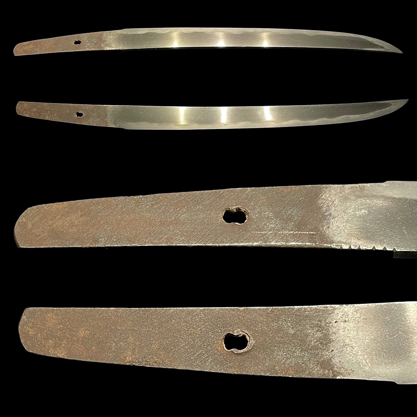 Aikuchi Koshirae 合口拵, Sunnobi-TANTO 寸延短刀, Iro Fittings, Edo period mumei