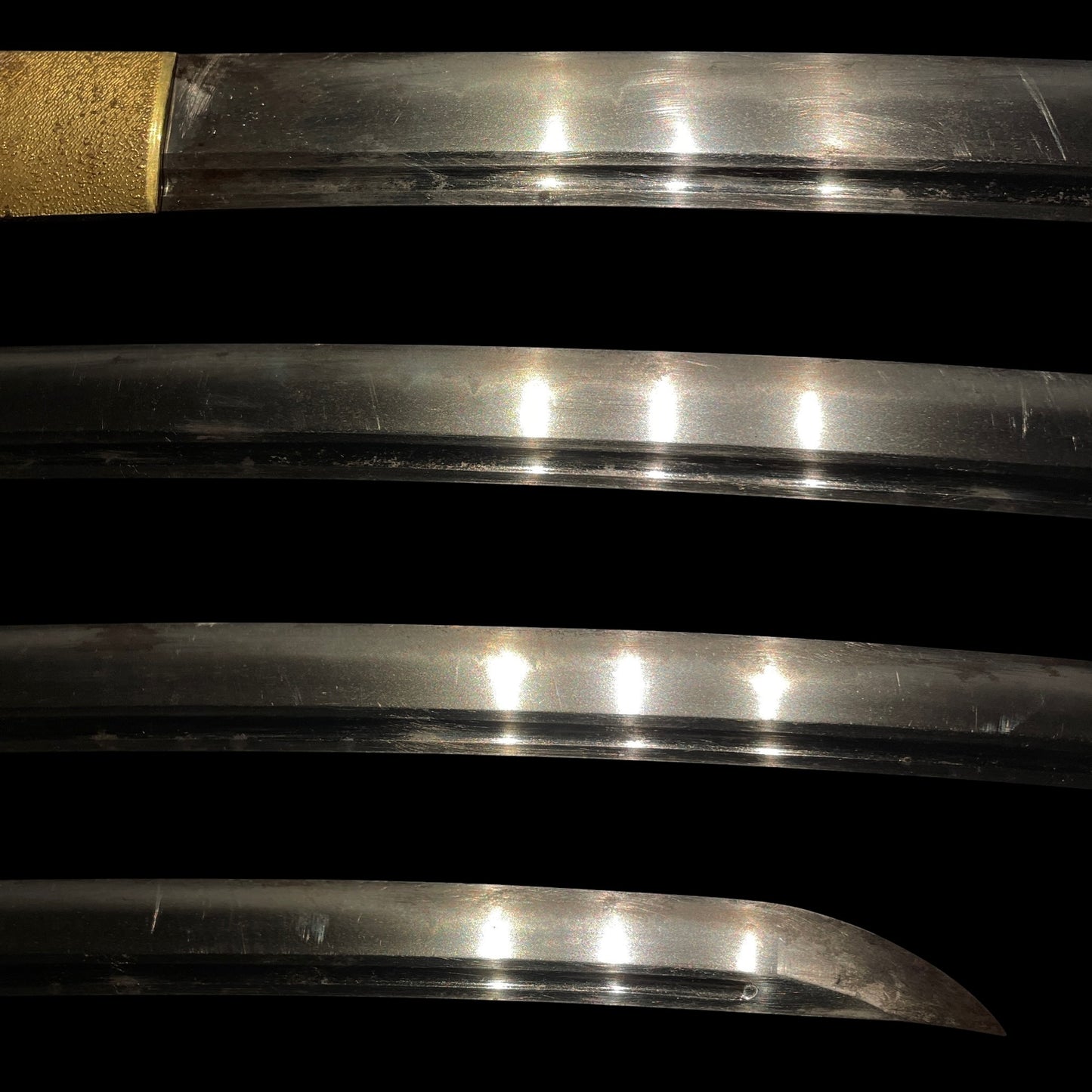 Handachi Koshirae 半太刀拵 Wakizashi, Dragon Menuki, Edo period mumei