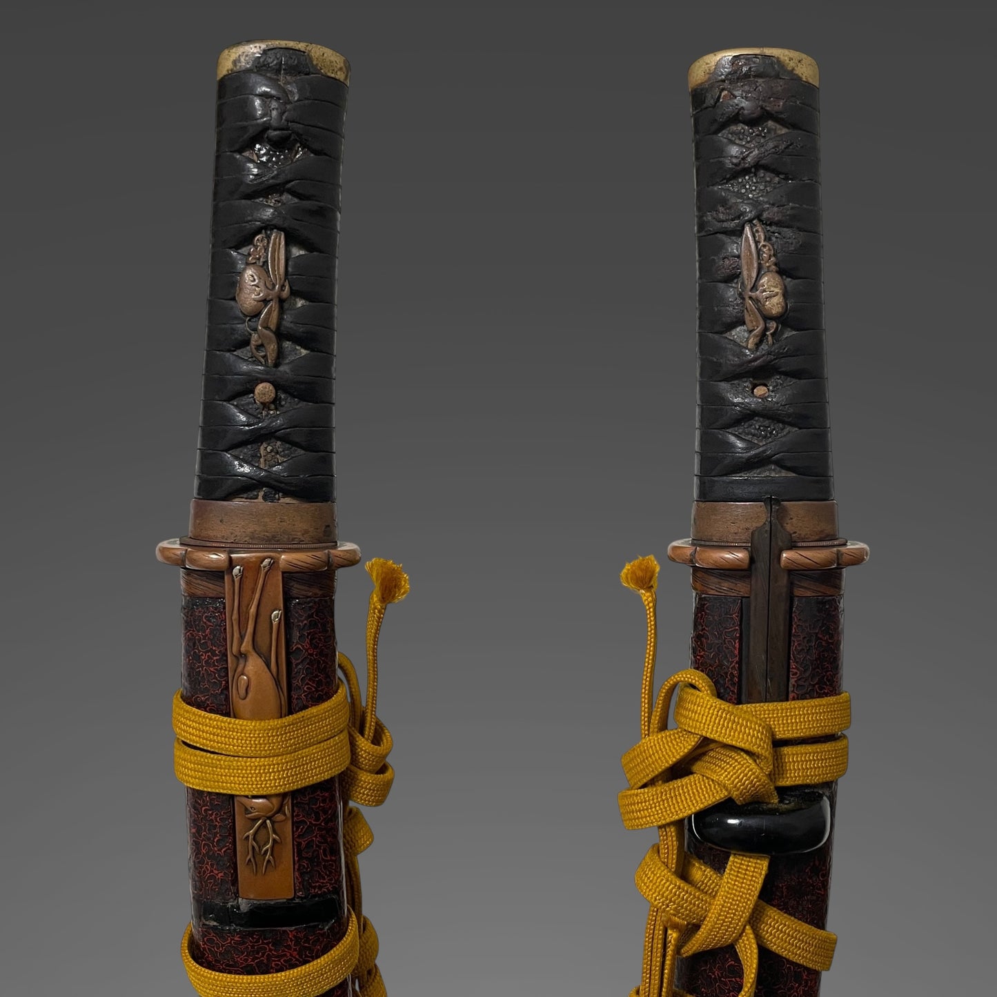 Sue-Seki 末関,  Hirazukuri Wakizashi, 平造脇差, with Kozuka kogai, Muromachi period