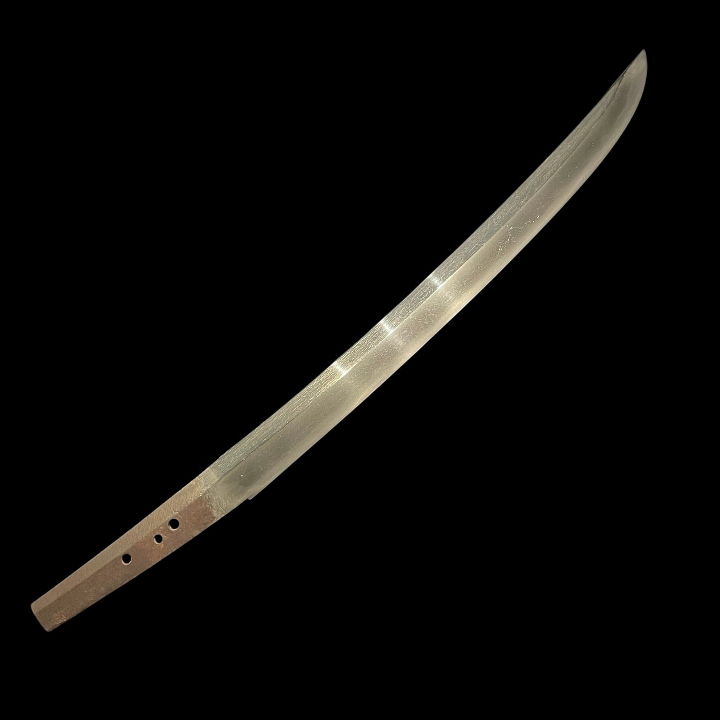 Oshuju Tsunafusa 奥州住綱房 signed Shobuzukuri Wakizashi, Wide and Heavy Blade,